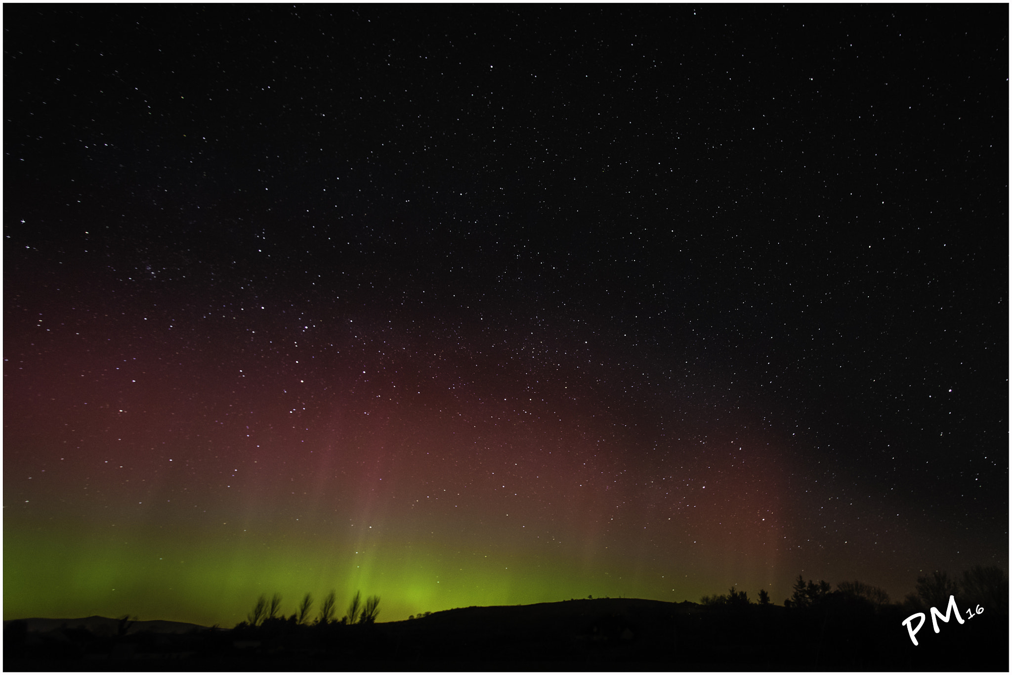 Canon EOS 6D + Canon EF 16-35mm F2.8L USM sample photo. Northern lights photography