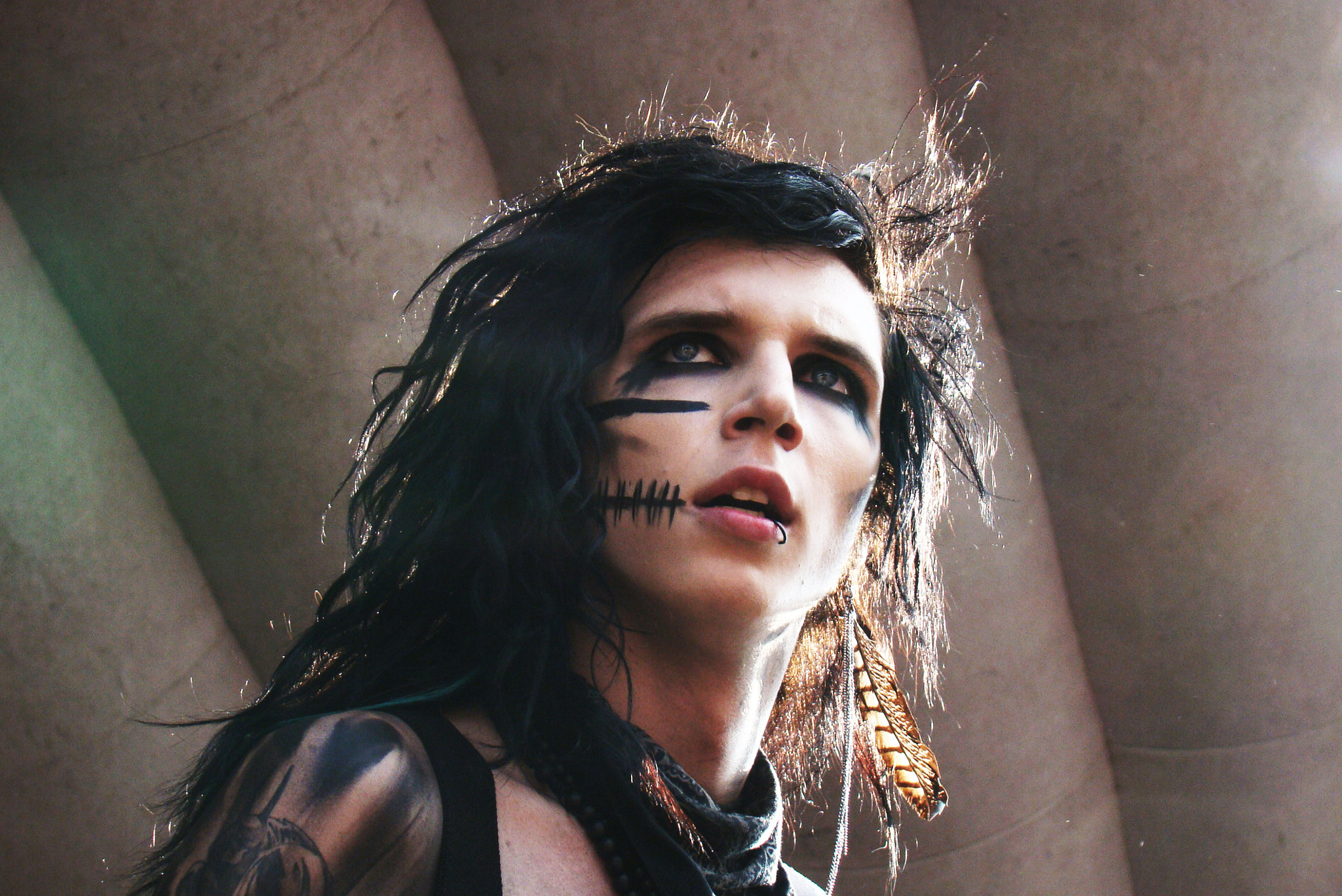 Sony SLT-A77 + 24-70mm F2.8 sample photo. Black veils brides photography