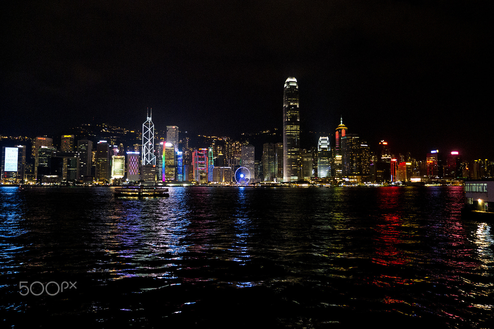 Panasonic Lumix DMC-G7 sample photo. Hongkong night photography
