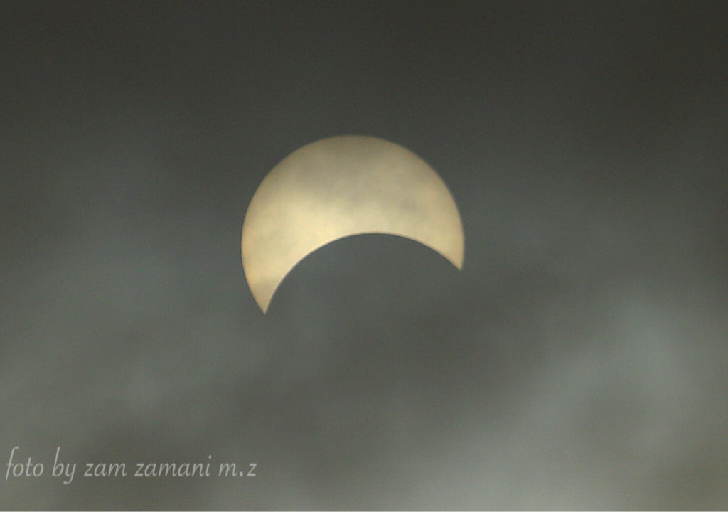 Canon EF 70-200mm F2.8L USM sample photo. 2016 partial solar eclipses, kota bharu, kelantan, malaysia. photography