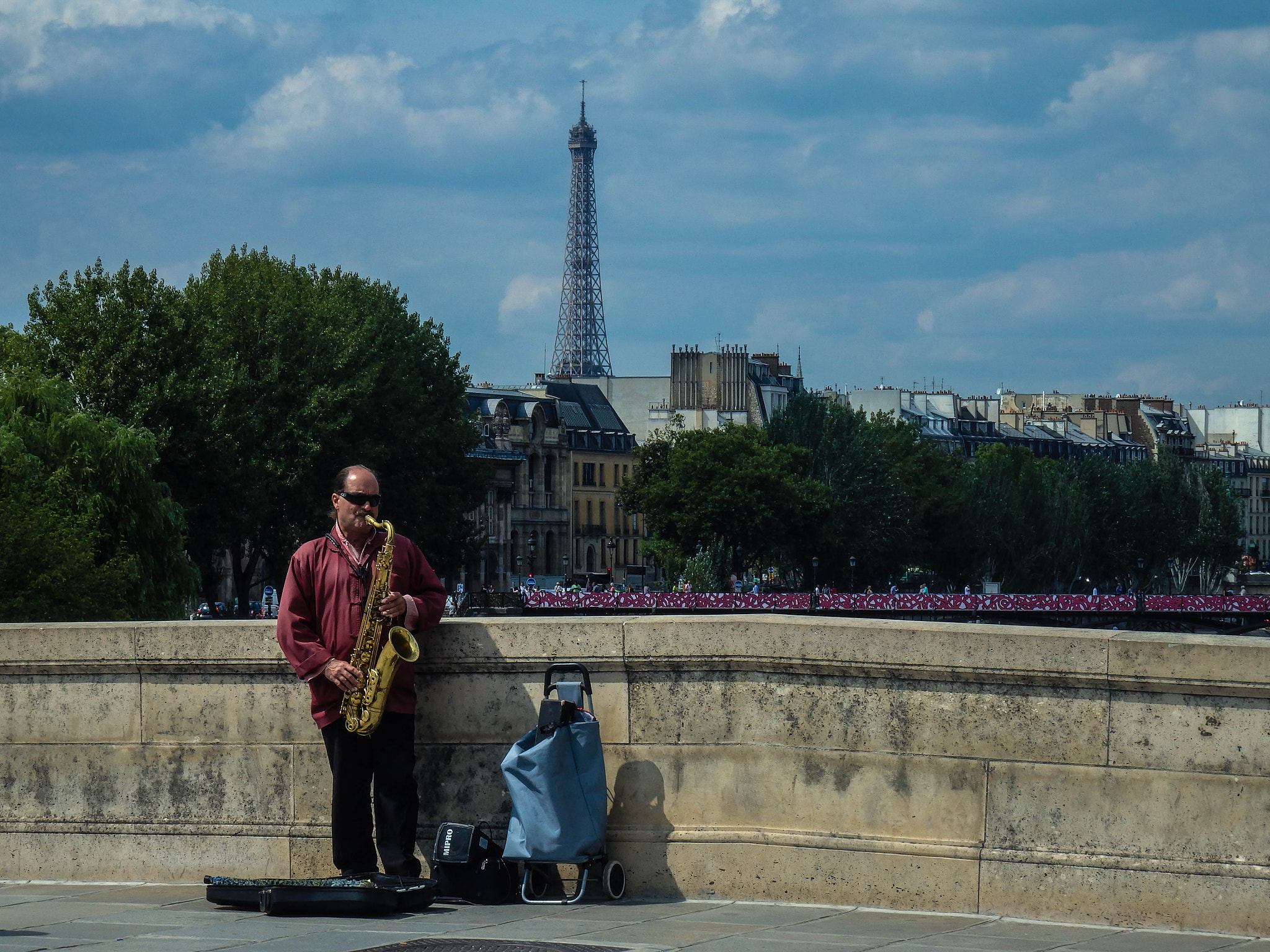 Olympus SH-50 sample photo. Street art in paris photography