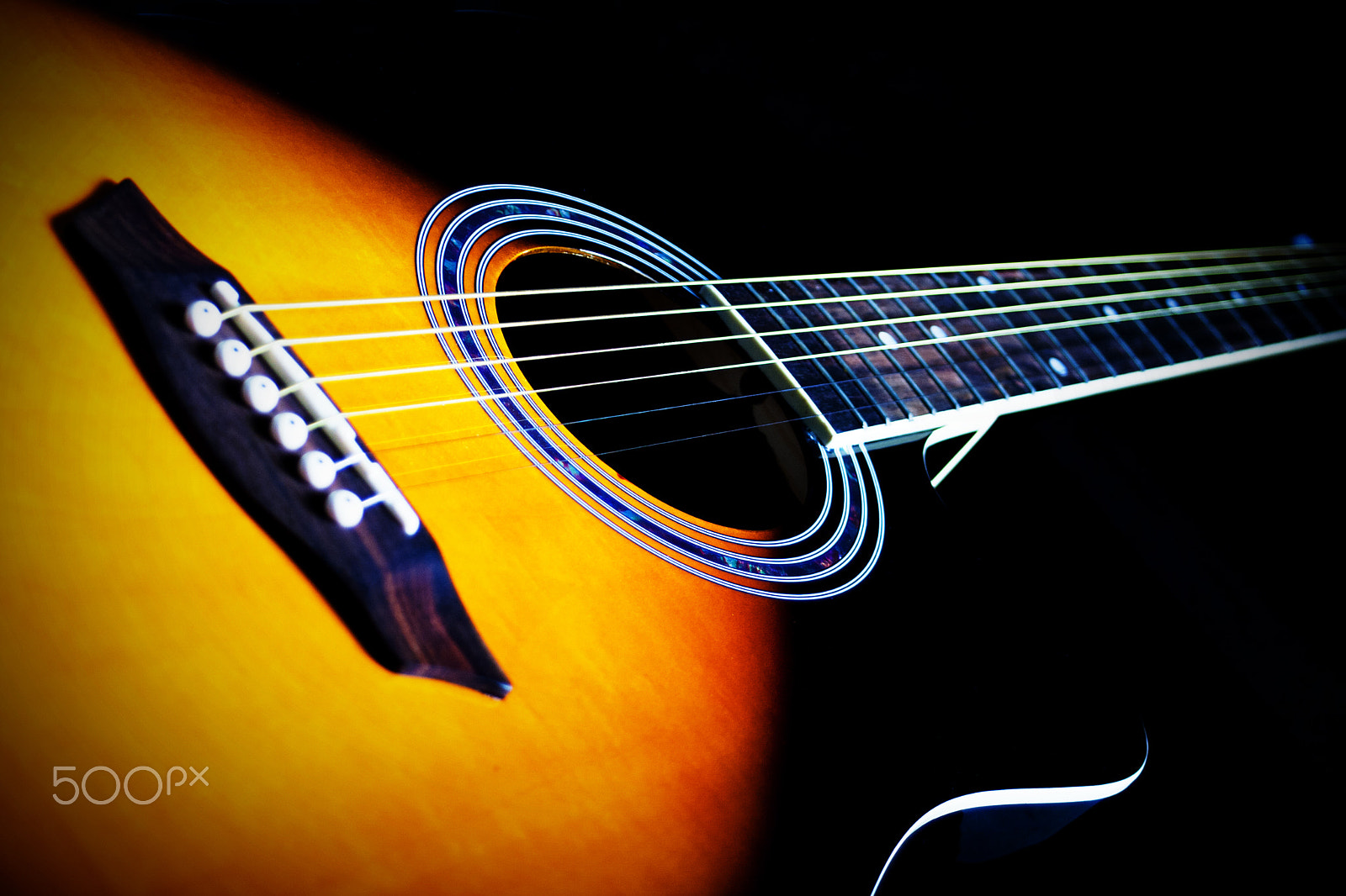 Canon EF 28-80mm f/3.5-5.6 sample photo. Guitar photography