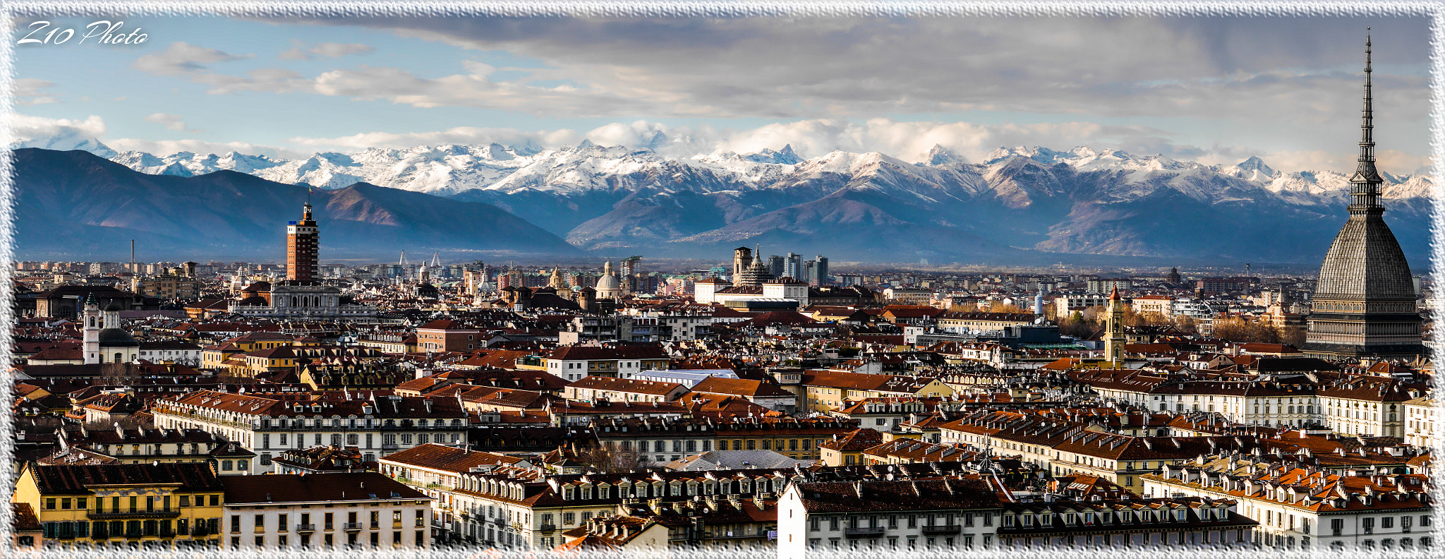 Panasonic Lumix DMC-G6 sample photo. Panoramic of turin photography