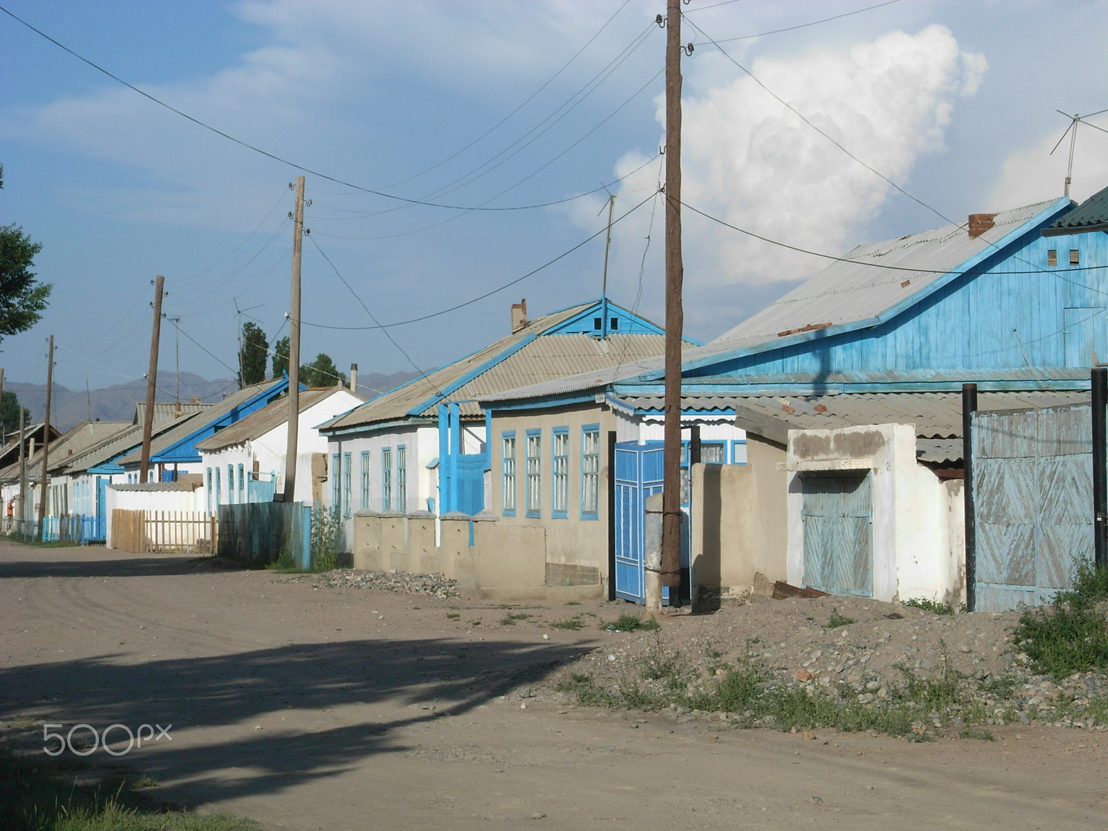 Ricoh Caplio R5 sample photo. Kyrgyz blues photography