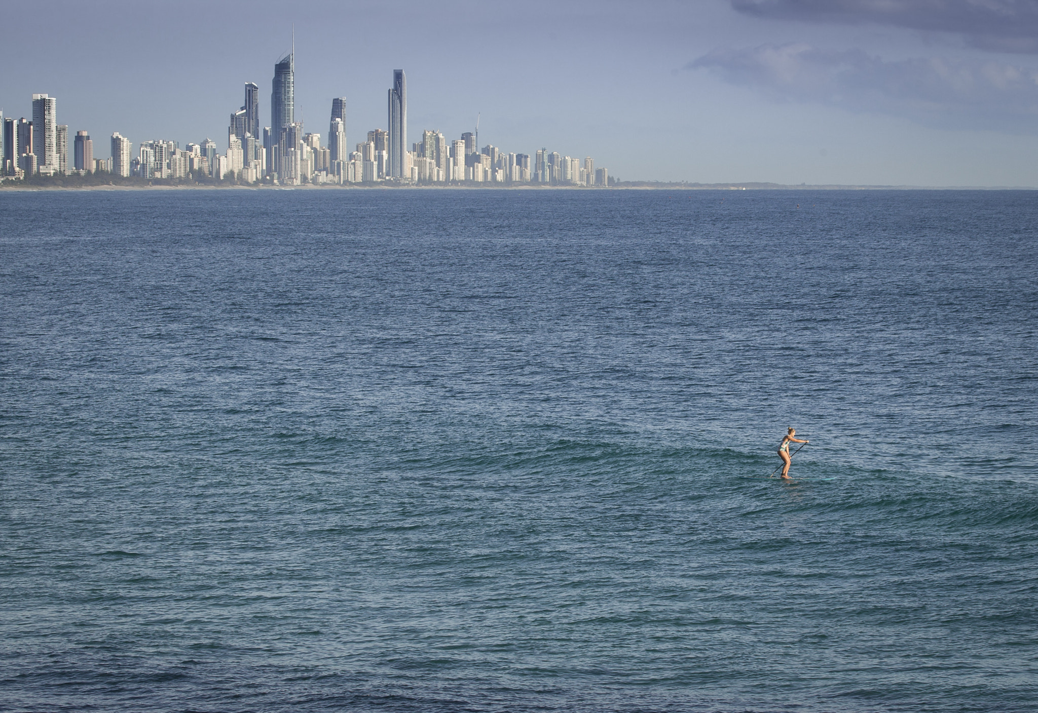 Canon EOS-1D Mark III sample photo. Paddleboarder photography