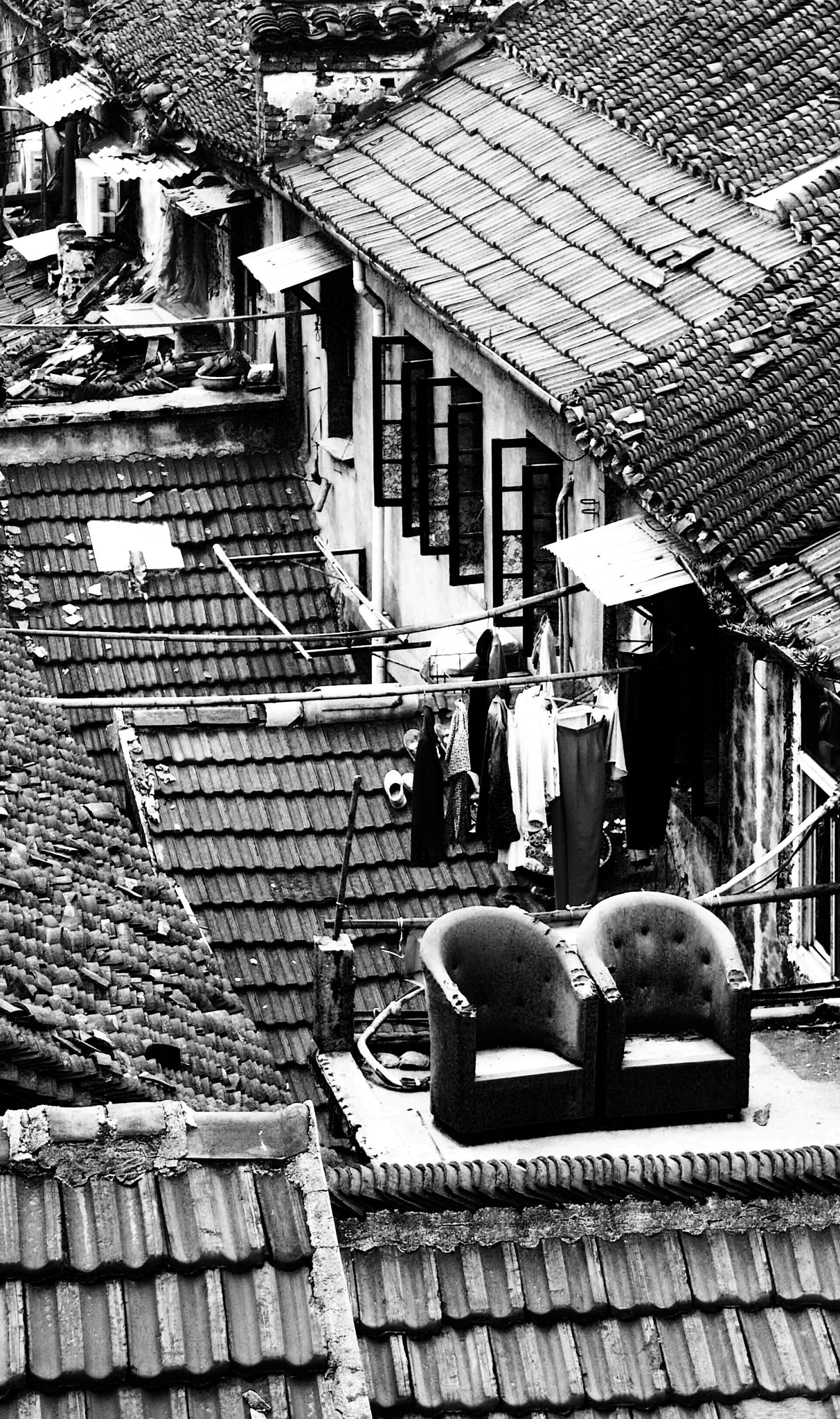 KONICA MINOLTA DiMAGE A2 sample photo. Life on the roof photography