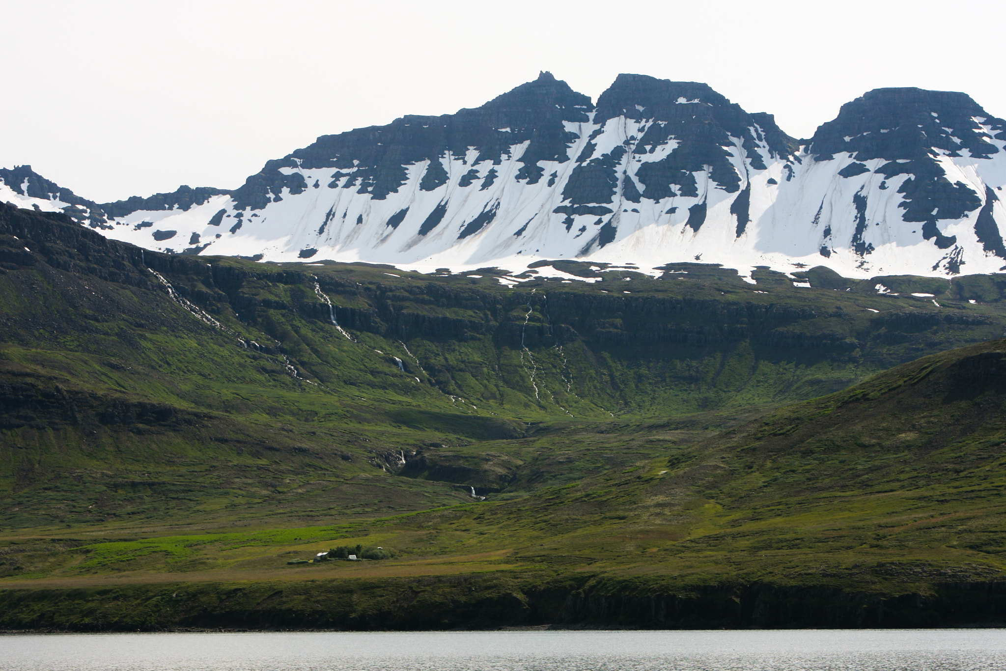 Canon EOS-1D Mark II N sample photo. Mjóifjörður mountains photography