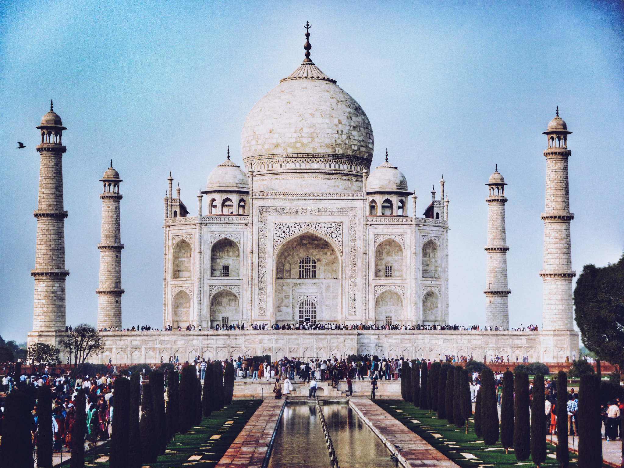 Panasonic DMC-ZR3 sample photo. The magnificent taj mahal with such a heart-stirri ... photography