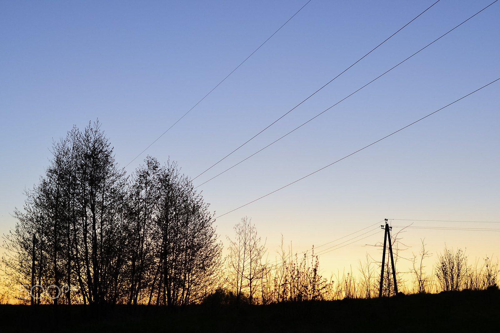 Nikon D3100 + Sigma 50mm F1.4 EX DG HSM sample photo. Electricity pylons, power lines photography