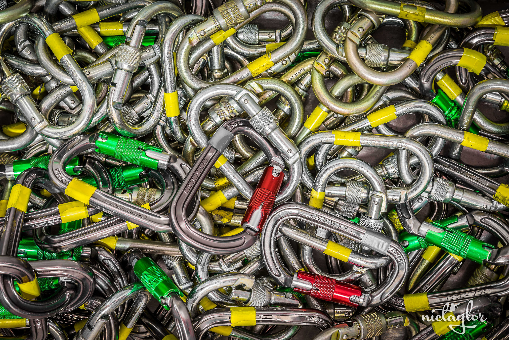 Sony a7R sample photo. Carabiners photography