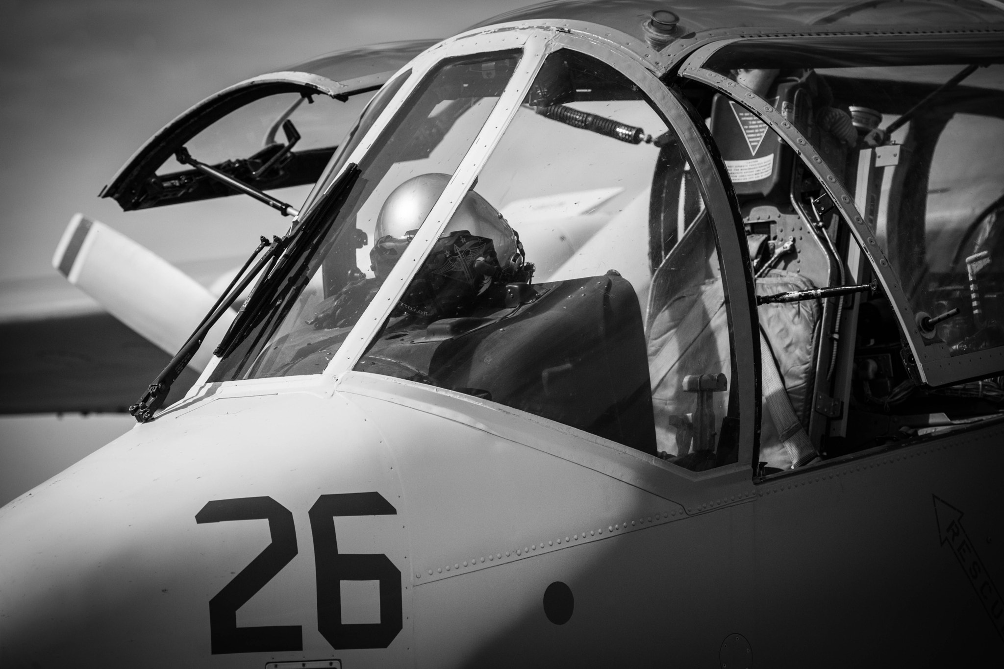 Nikon D3X sample photo. Ov-10 bronco photography