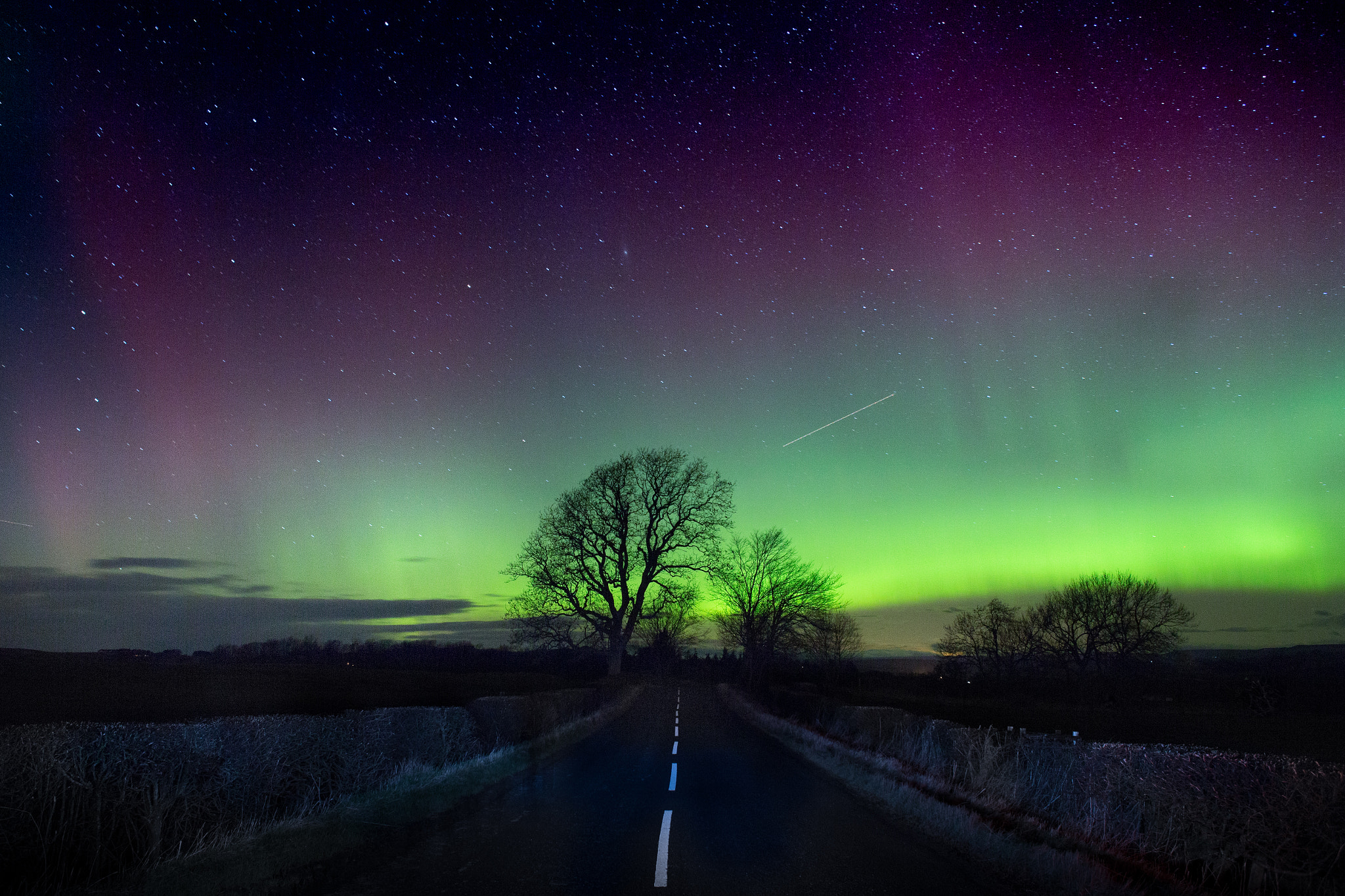 Canon EOS 6D + Canon EF 28mm F2.8 sample photo. Northern lights photography