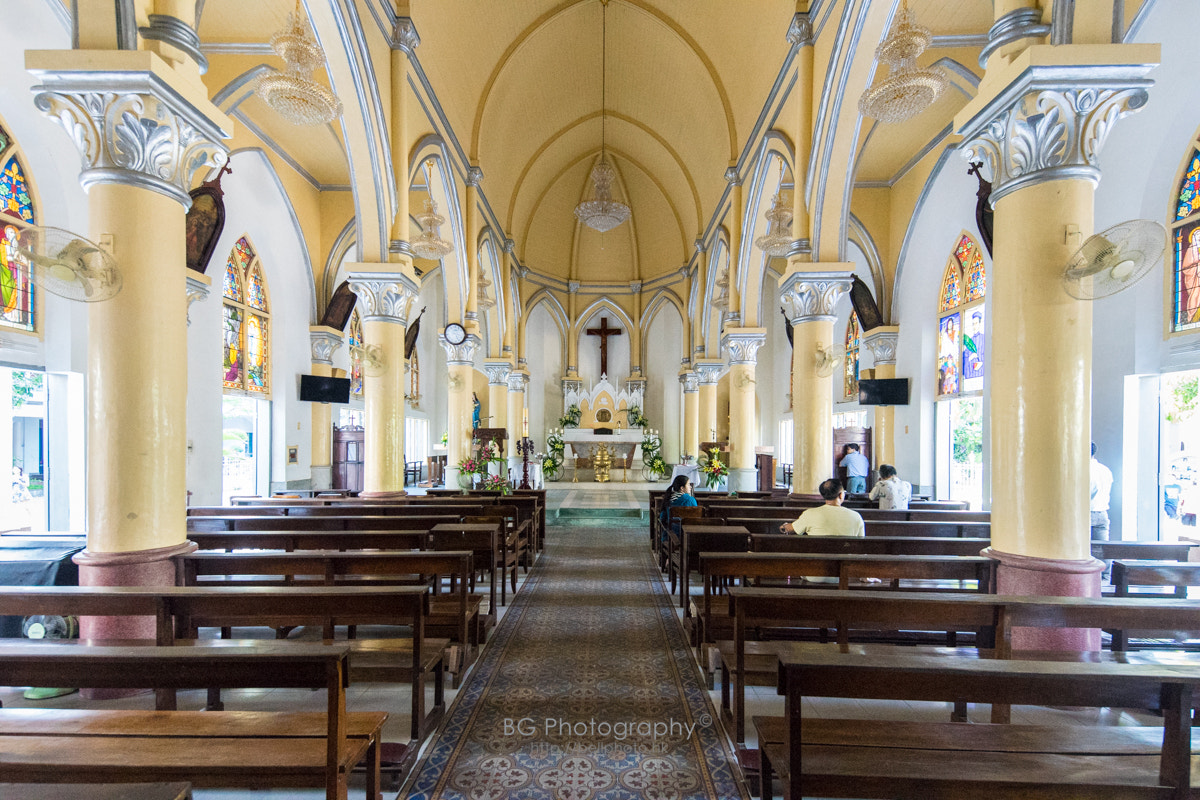 Canon TS-E 17mm F4L Tilt-Shift sample photo. Danang cathedral. photography