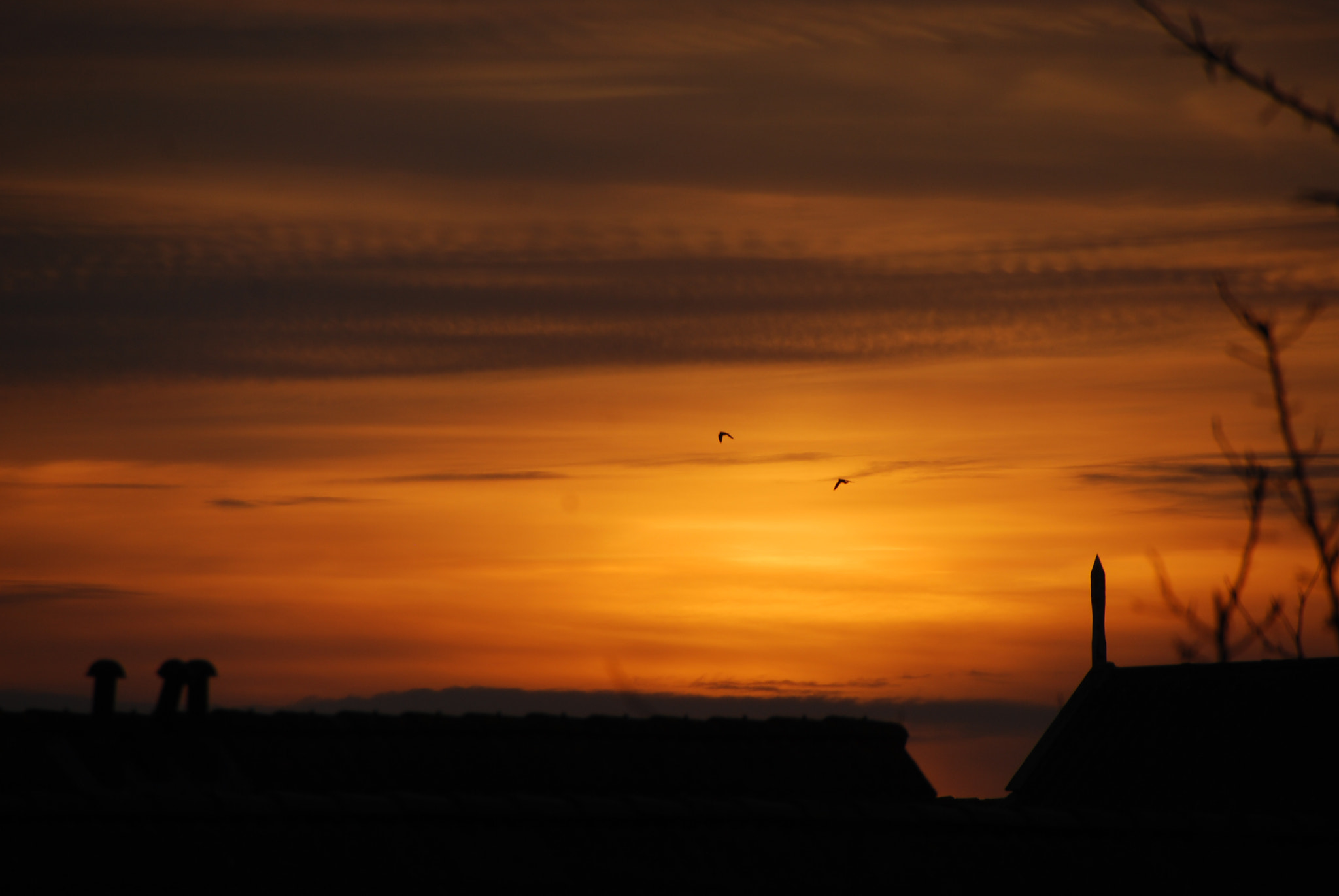 Nikon D40X sample photo. Zon's ondergang photography