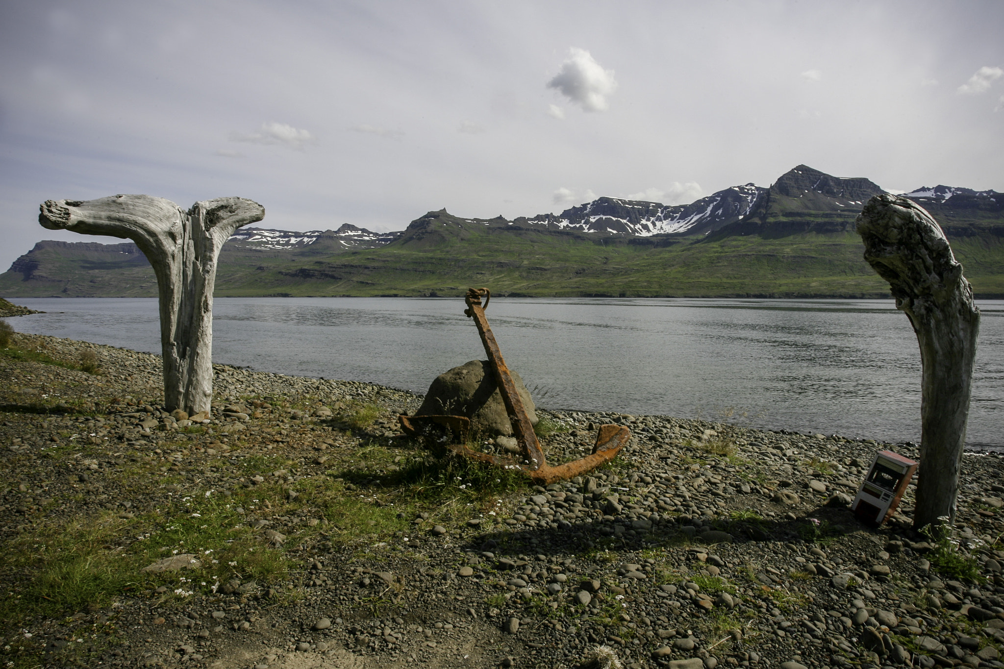 Canon EOS-1D Mark II N sample photo. Mjóifjörður seaside photography