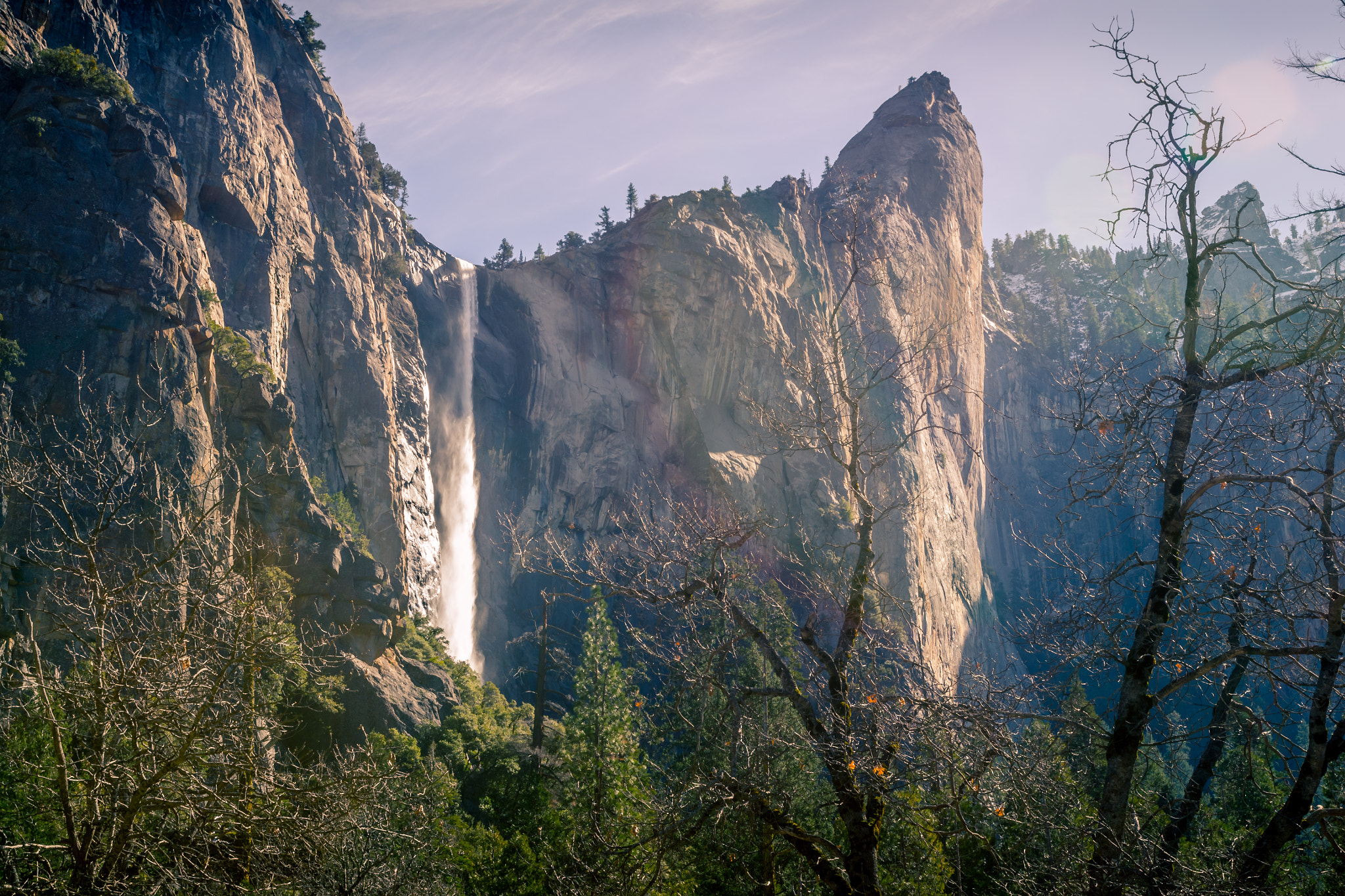 Nikon AF-S Nikkor 17-35mm F2.8D ED-IF sample photo. Yosemite bridalvail falls by ronin dusette photography