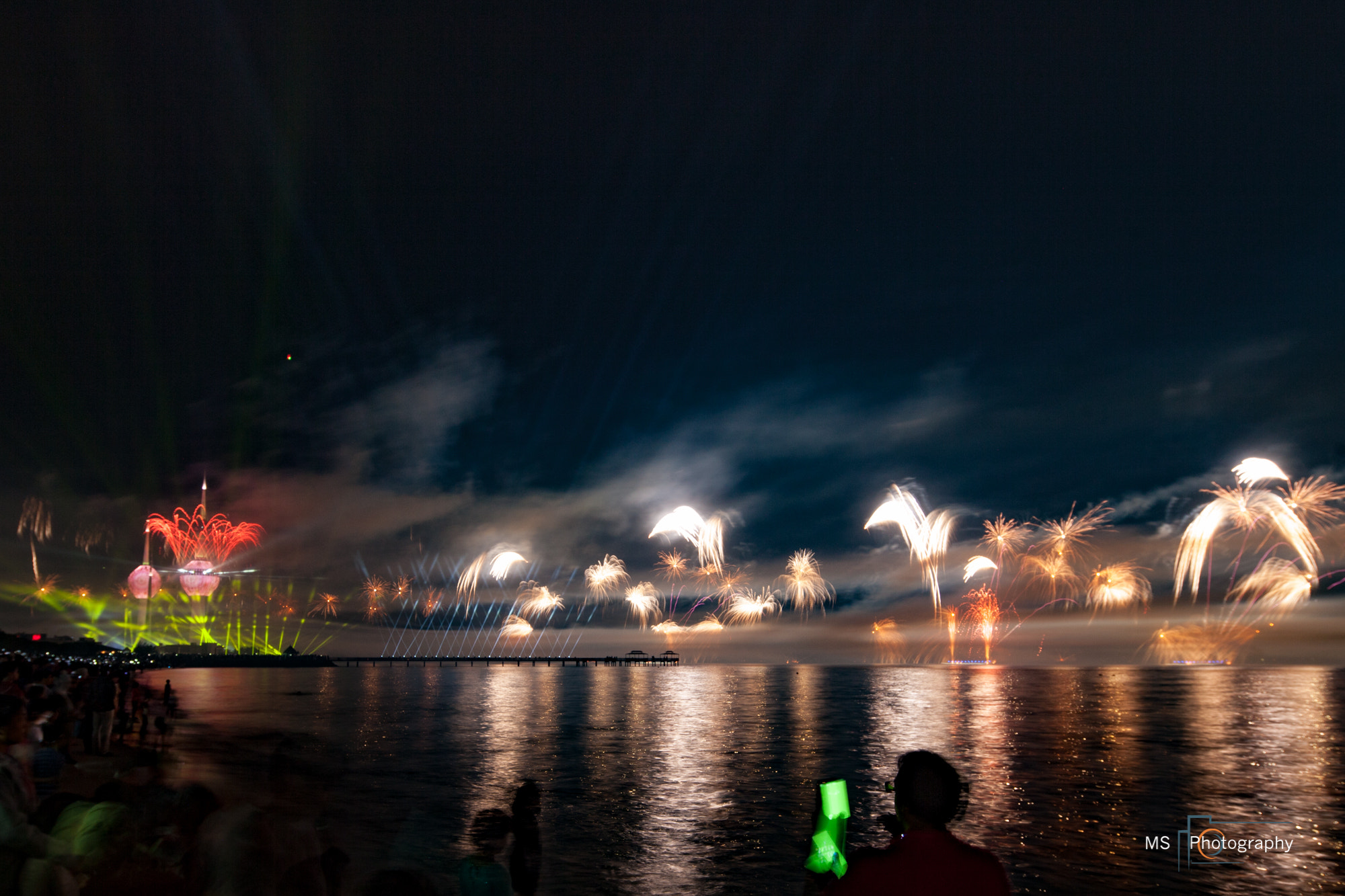 Canon TS-E 17mm F4L Tilt-Shift sample photo. Kuwait fireworks 2016 photography