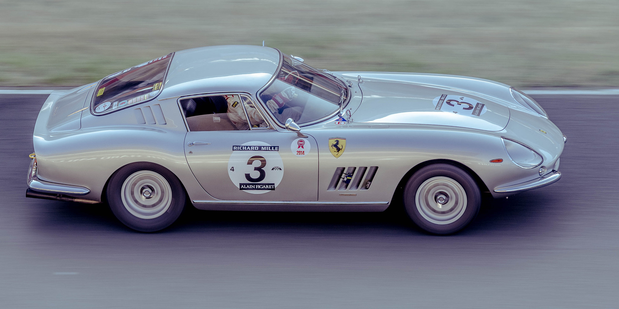 Pentax K-5 sample photo. Ferrari 275 gtb/c (1966) - le mans classic 2014 photography