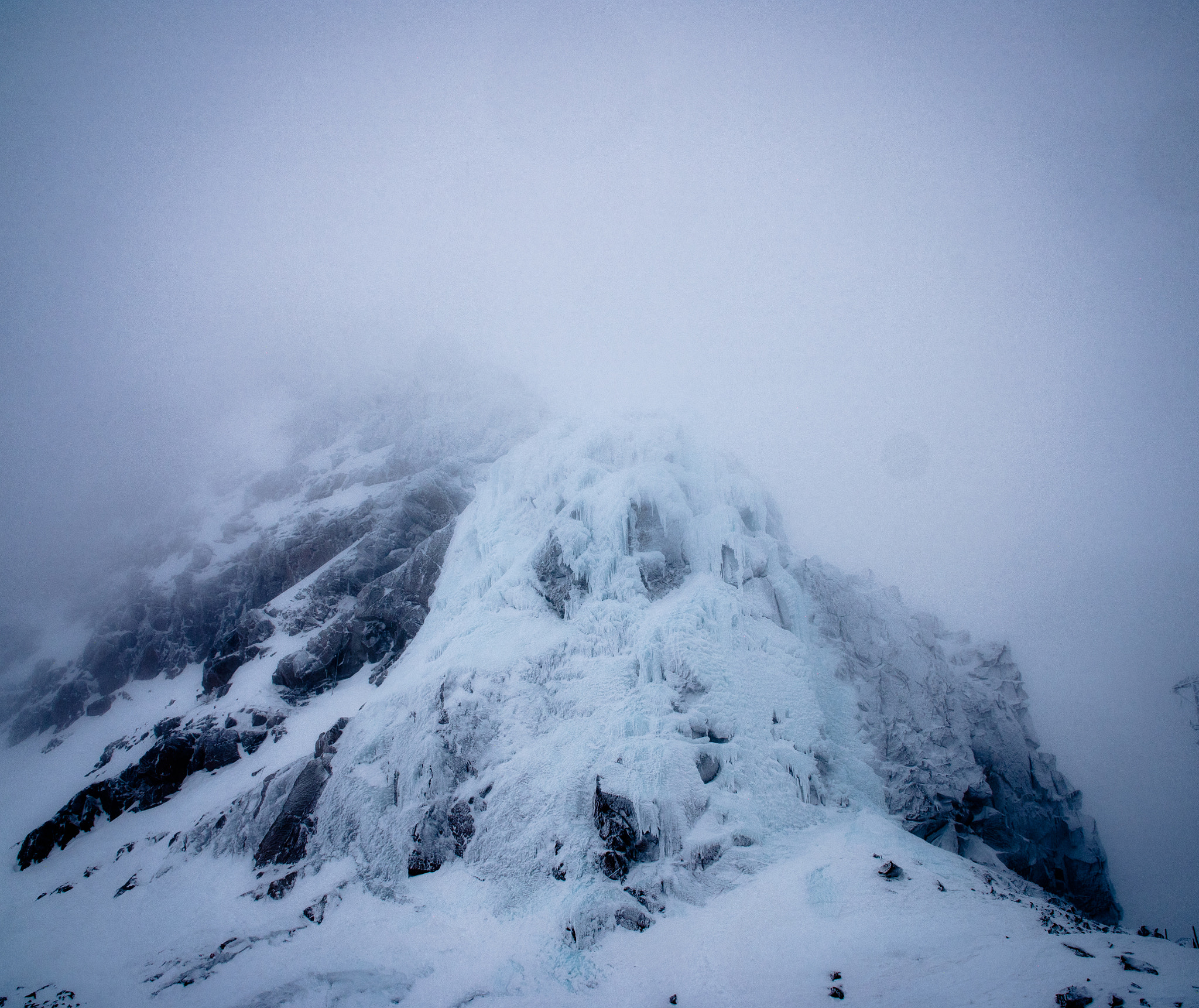 Panasonic Lumix DMC-GH4 sample photo. Misty glacier photography