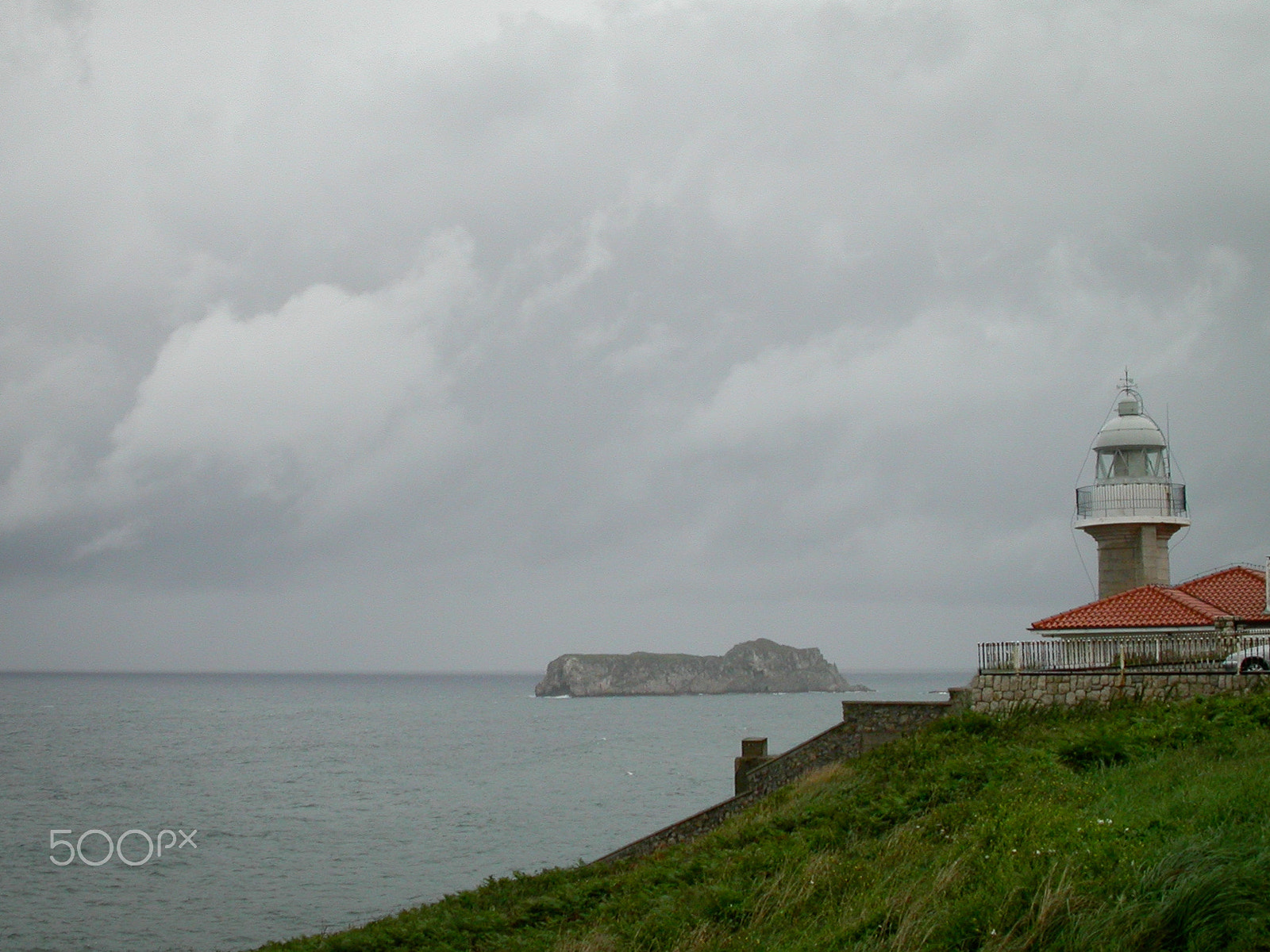 Nikon E4500 sample photo. Faro de suances - cantabria photography