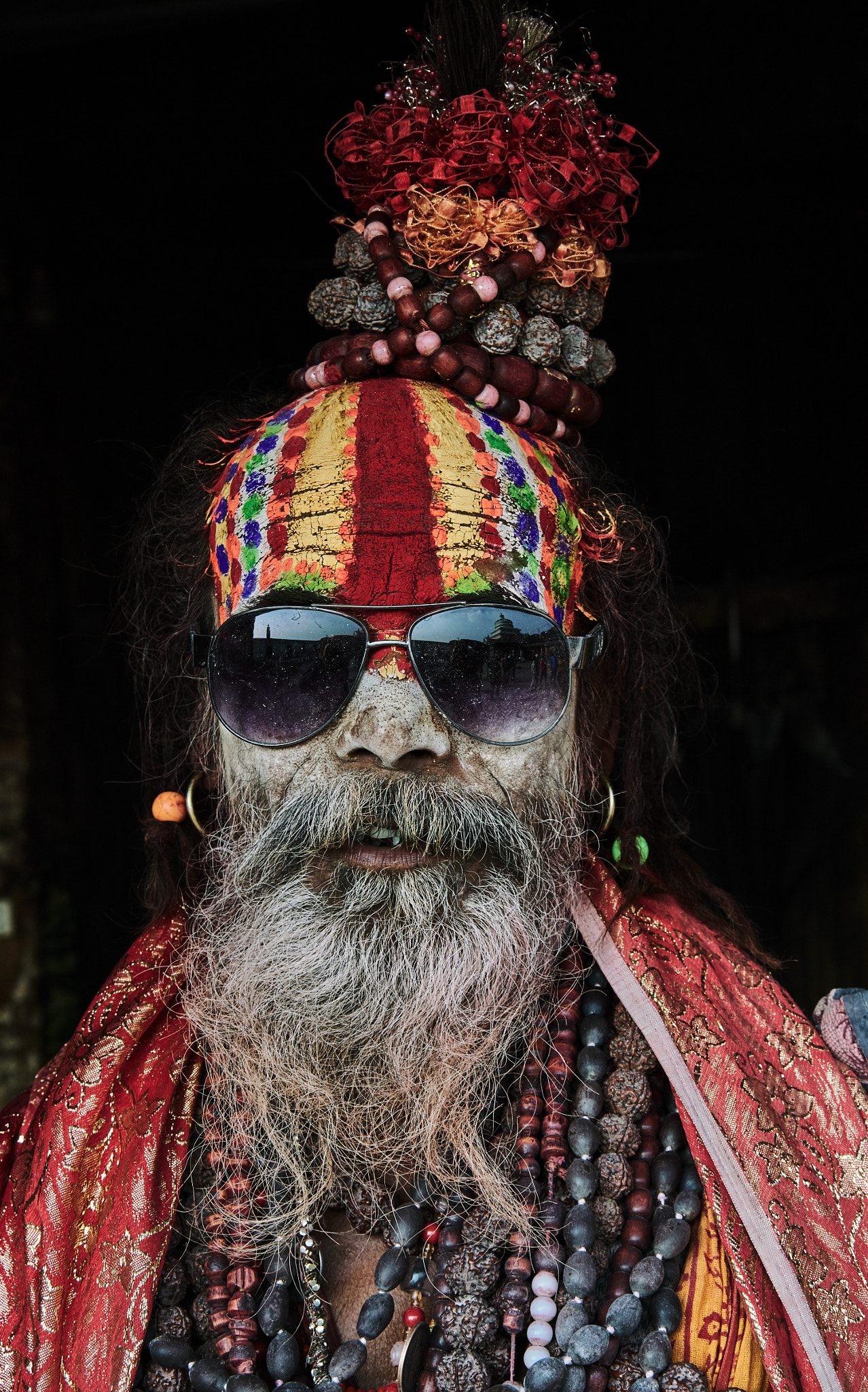 24-70mm F2.8 G SSM II sample photo. Sadhu in nepal photography