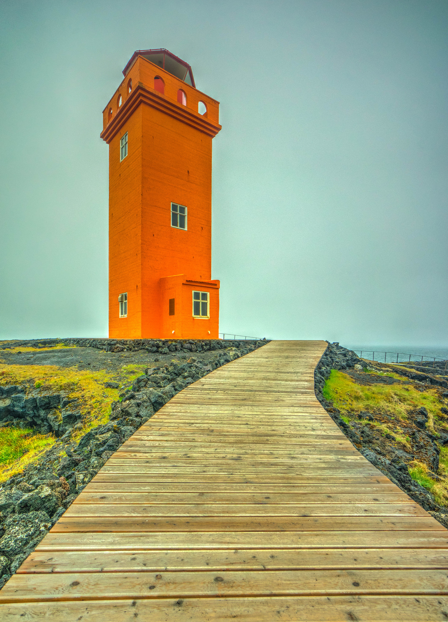 Sony a7R + Sony E 10-18mm F4 OSS sample photo. Lightouse at the end of the road photography