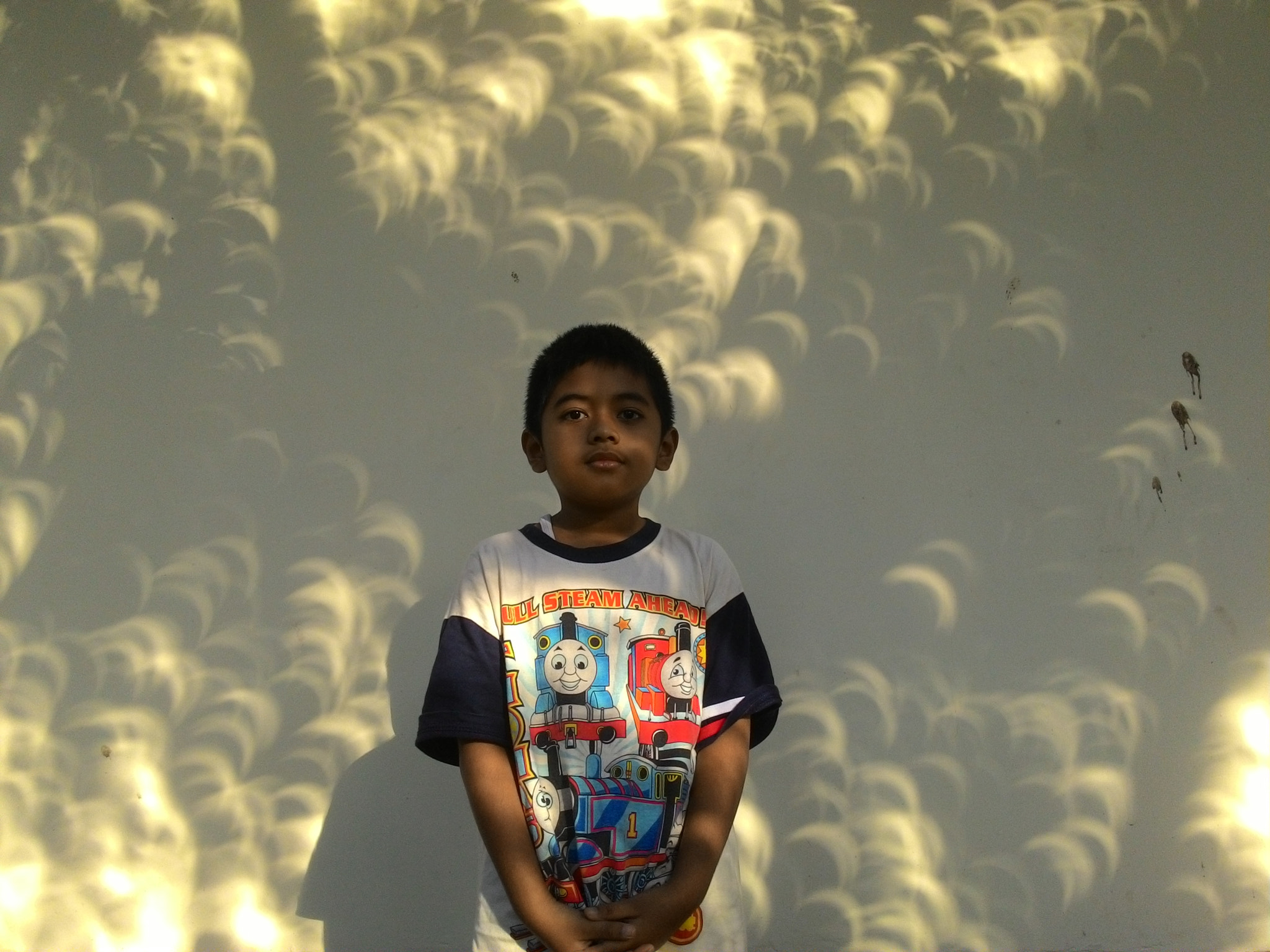 ASUS T00F sample photo. Partial solar eclipse images  photography