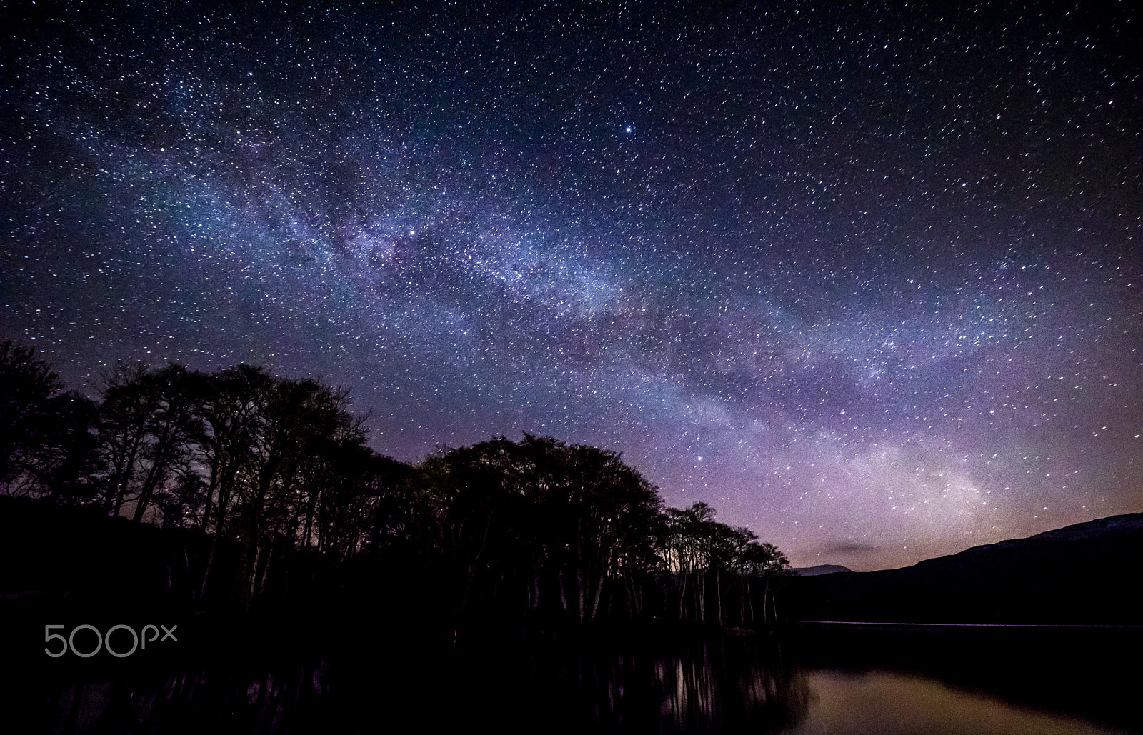 Canon EOS 750D (EOS Rebel T6i / EOS Kiss X8i) + Canon EF-S 10-18mm F4.5–5.6 IS STM sample photo. Loch tay milky way photography