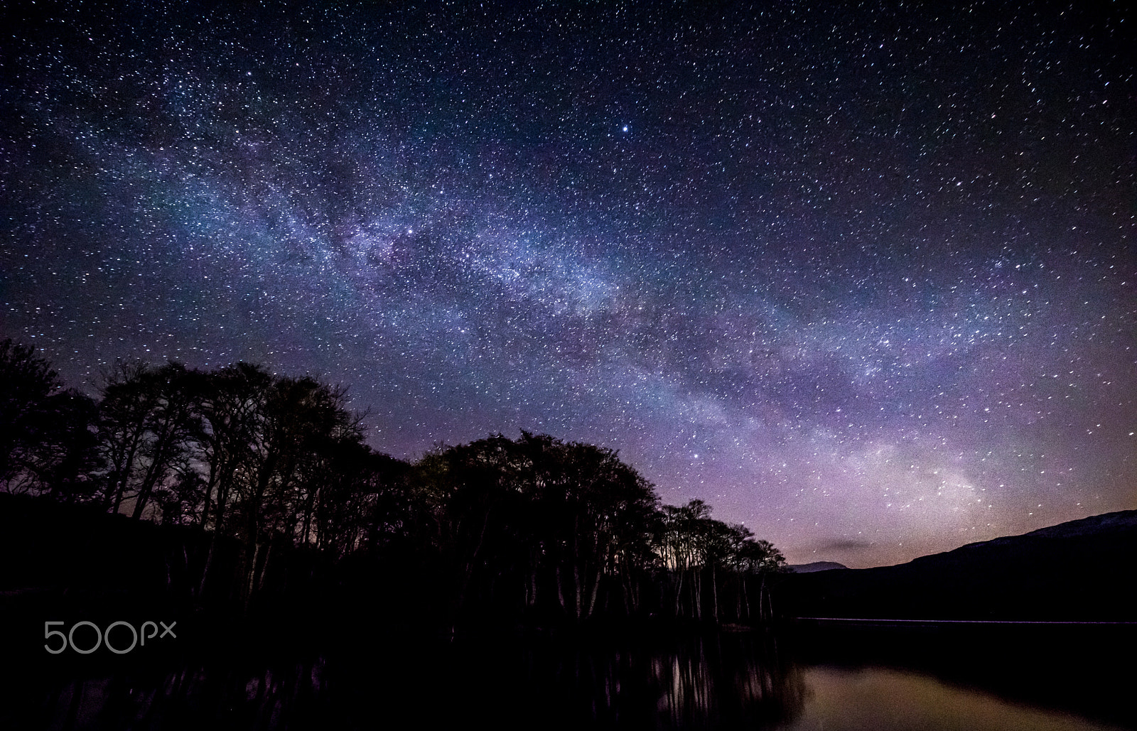 Canon EF-S 10-18mm F4.5–5.6 IS STM sample photo. Loch tay milky way photography