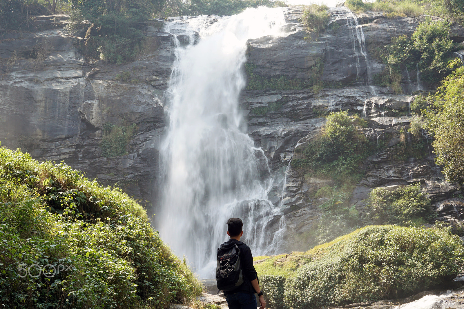 Sony a6000 + Sony Sonnar T* FE 35mm F2.8 ZA sample photo. Waterfall photography