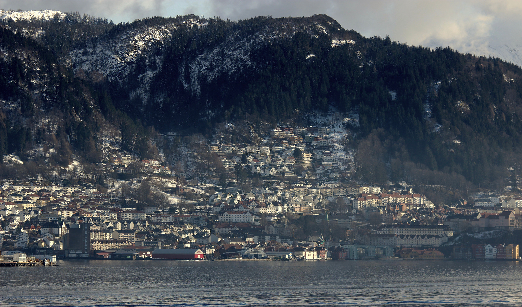 Sigma 70-200mm F2.8 EX DG OS HSM sample photo. Approaching bergen photography