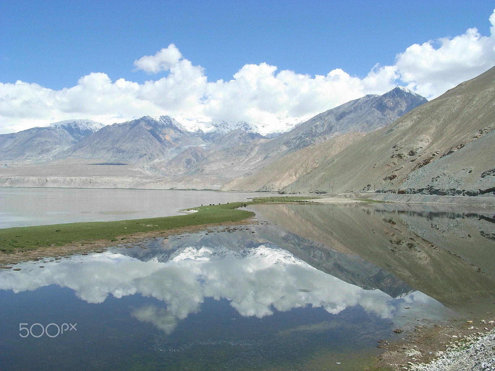 Ricoh Caplio R5 sample photo. Karakoram reflections photography
