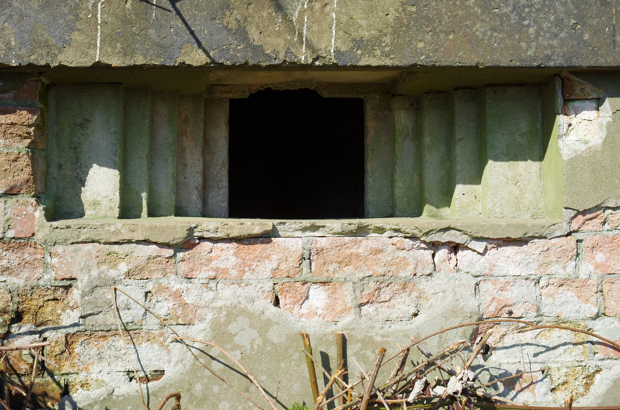 Pentax K-5 + HD Pentax DA 40mm F2.8 Limited sample photo. Pillbox window (3 of 3 photos) photography