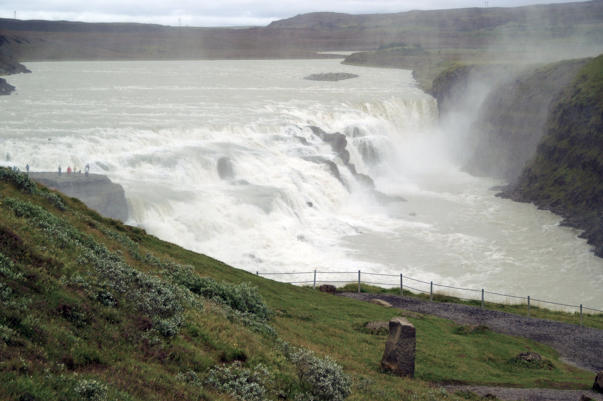 KONICA MINOLTA MAXXUM 5D sample photo. Gullfoss photography