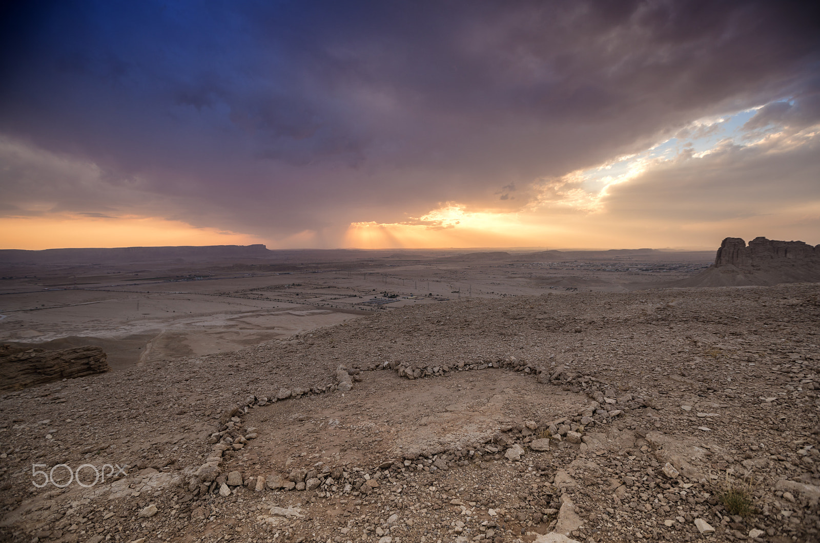 Sony a7R + Canon EF 16-35mm F2.8L II USM sample photo. Camel trails in riyadh photography