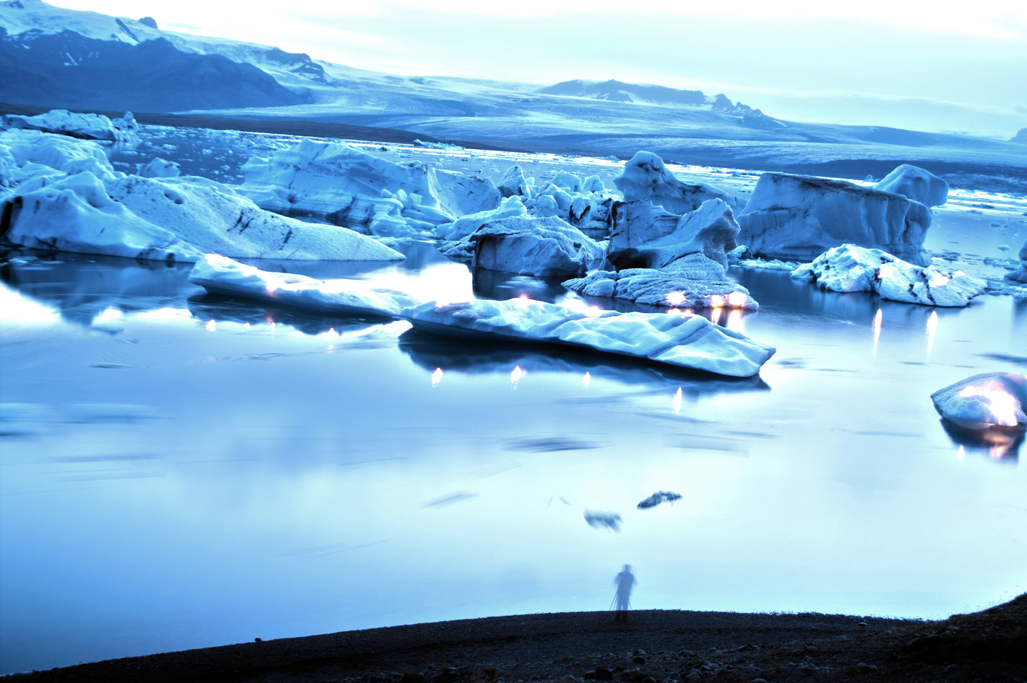 KONICA MINOLTA MAXXUM 5D sample photo. Jökulárslón photography