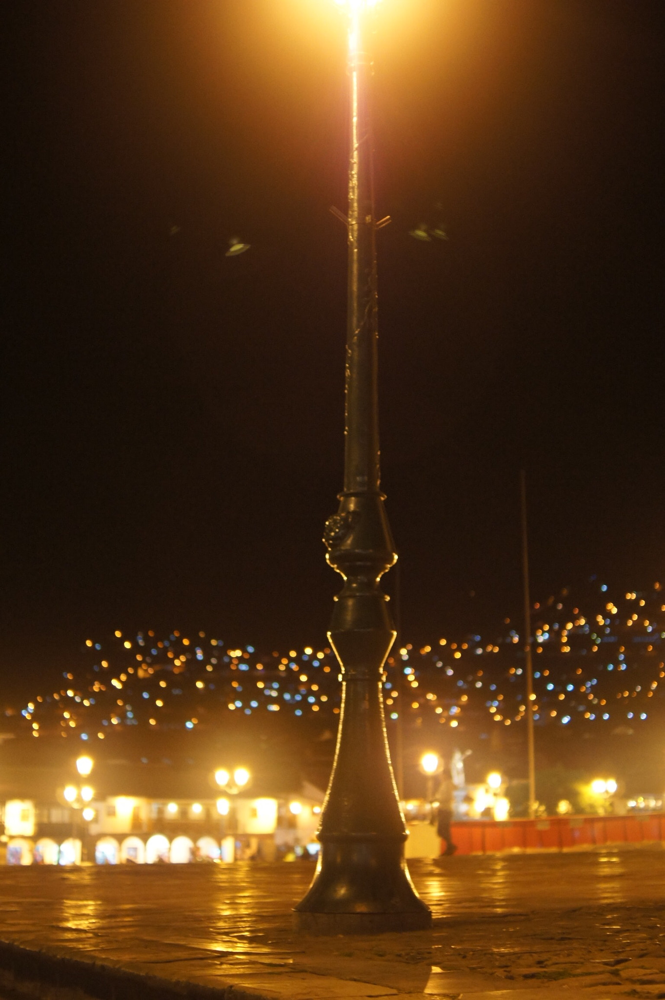 Sony Alpha NEX-3 + Sony DT 35mm F1.8 SAM sample photo. Lamp post in cuzco photography
