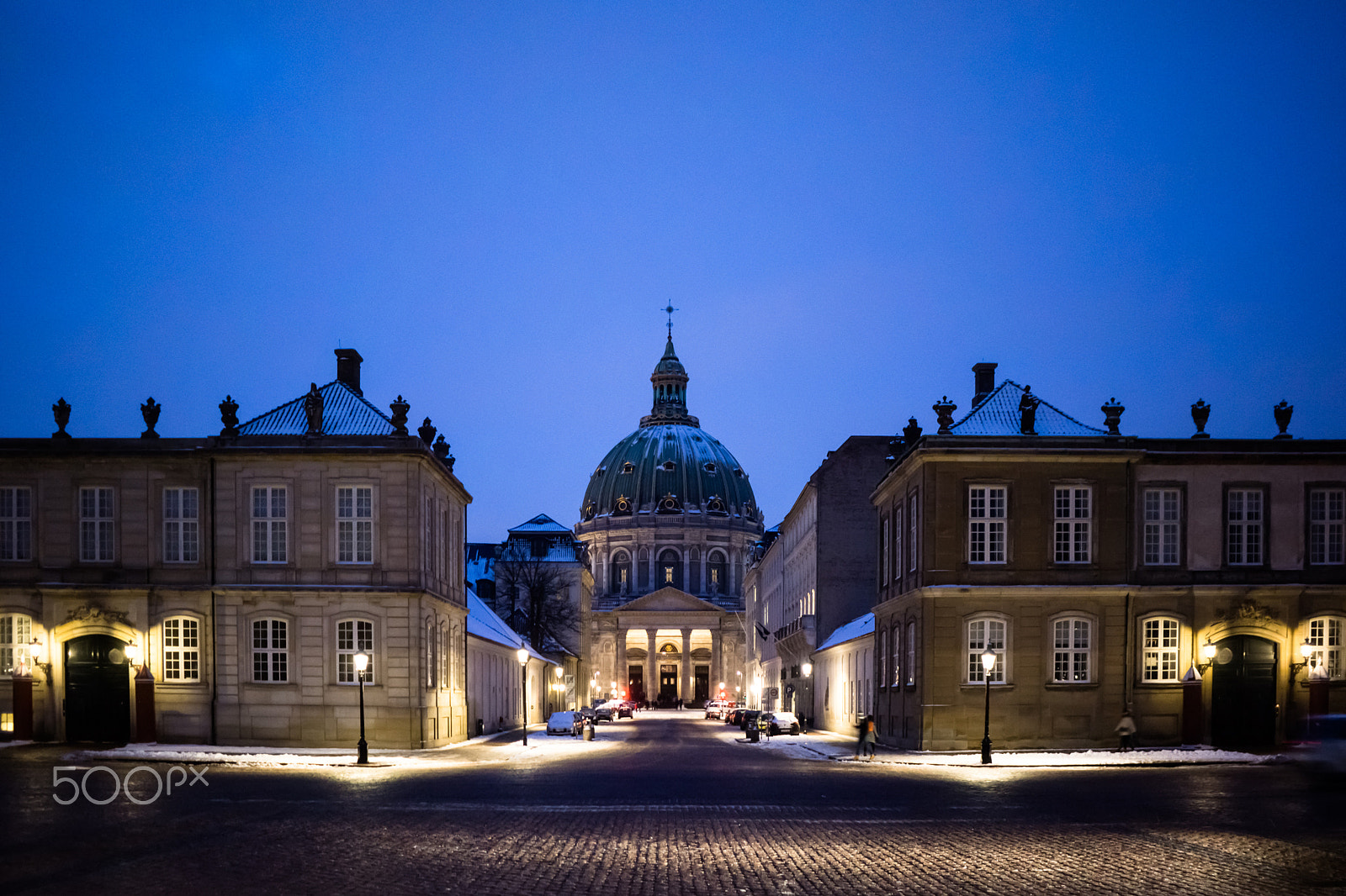 Sony Alpha NEX-7 + Sony E 20mm F2.8 sample photo. Marble church from amalienborg photography