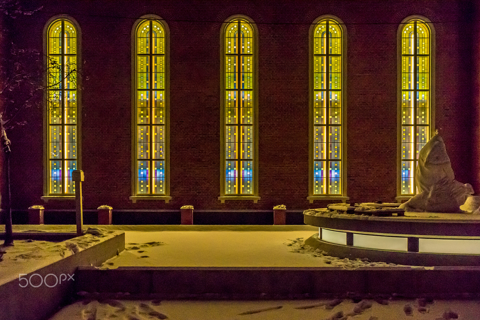 Sony E 20mm F2.8 sample photo. Lds stained glass photography