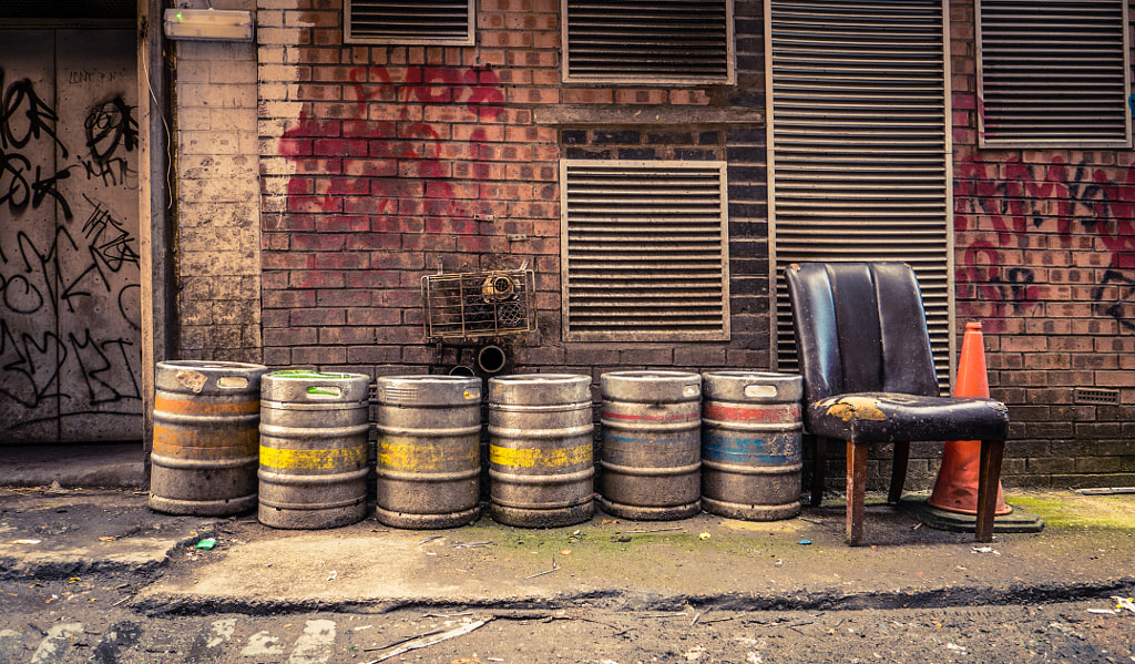 Bar Alley Beer Barrels by Mr Doomits on 500px.com