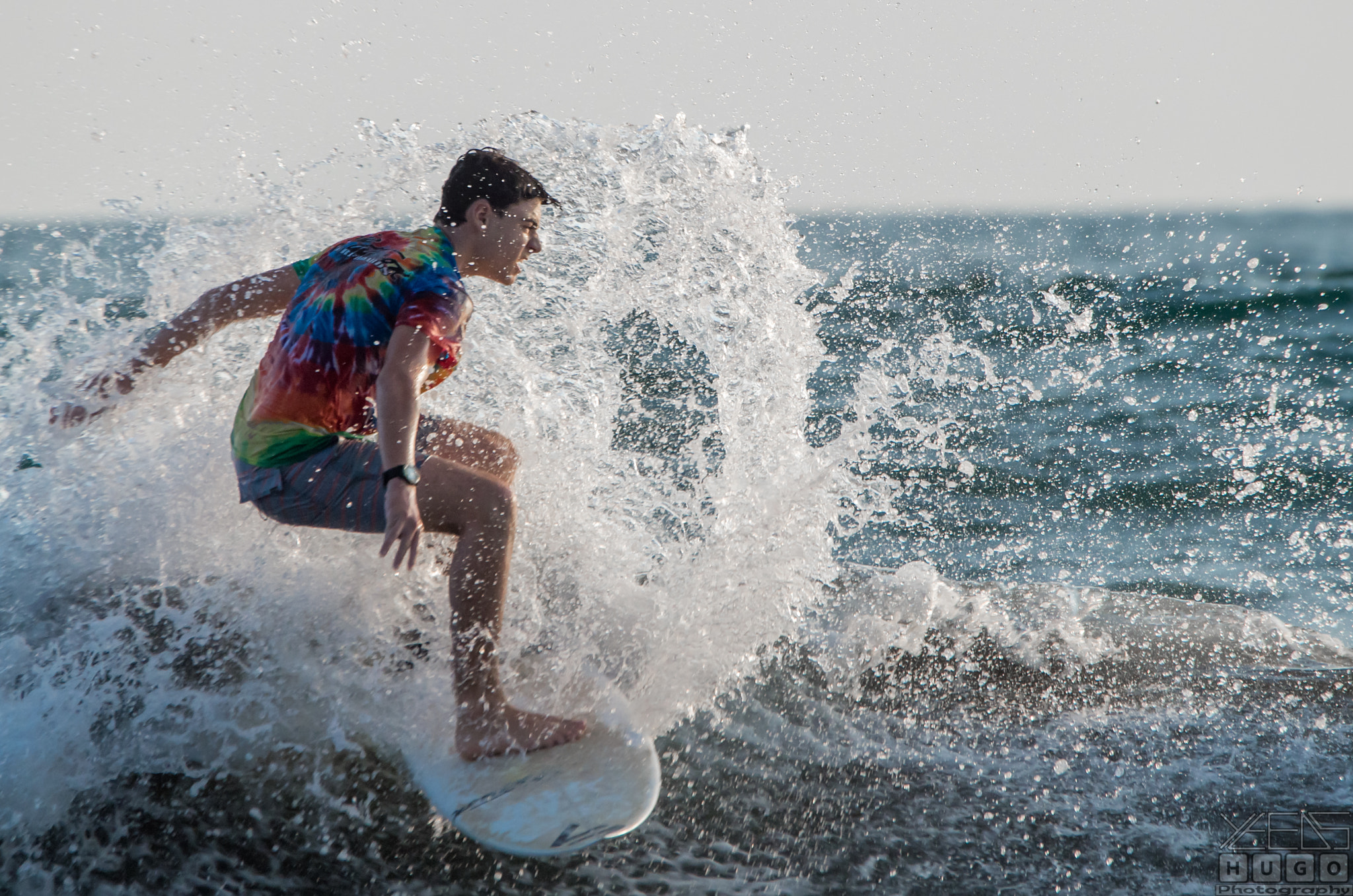 Pentax K-50 + Sigma 120-400mm F4.5-5.6 DG OS HSM sample photo. Hitting the wave! photography