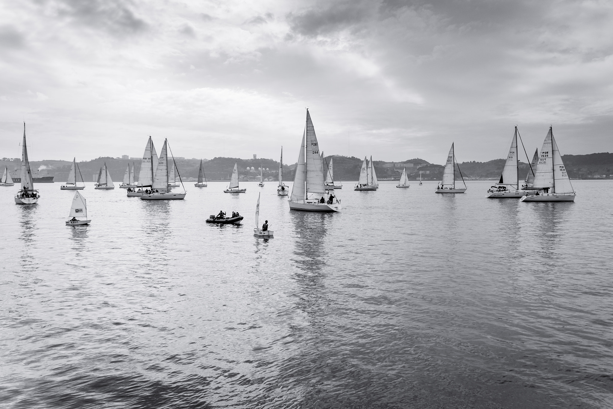 Canon EOS 6D + Canon EF 500mm F4L IS USM sample photo. Sailing boats photography