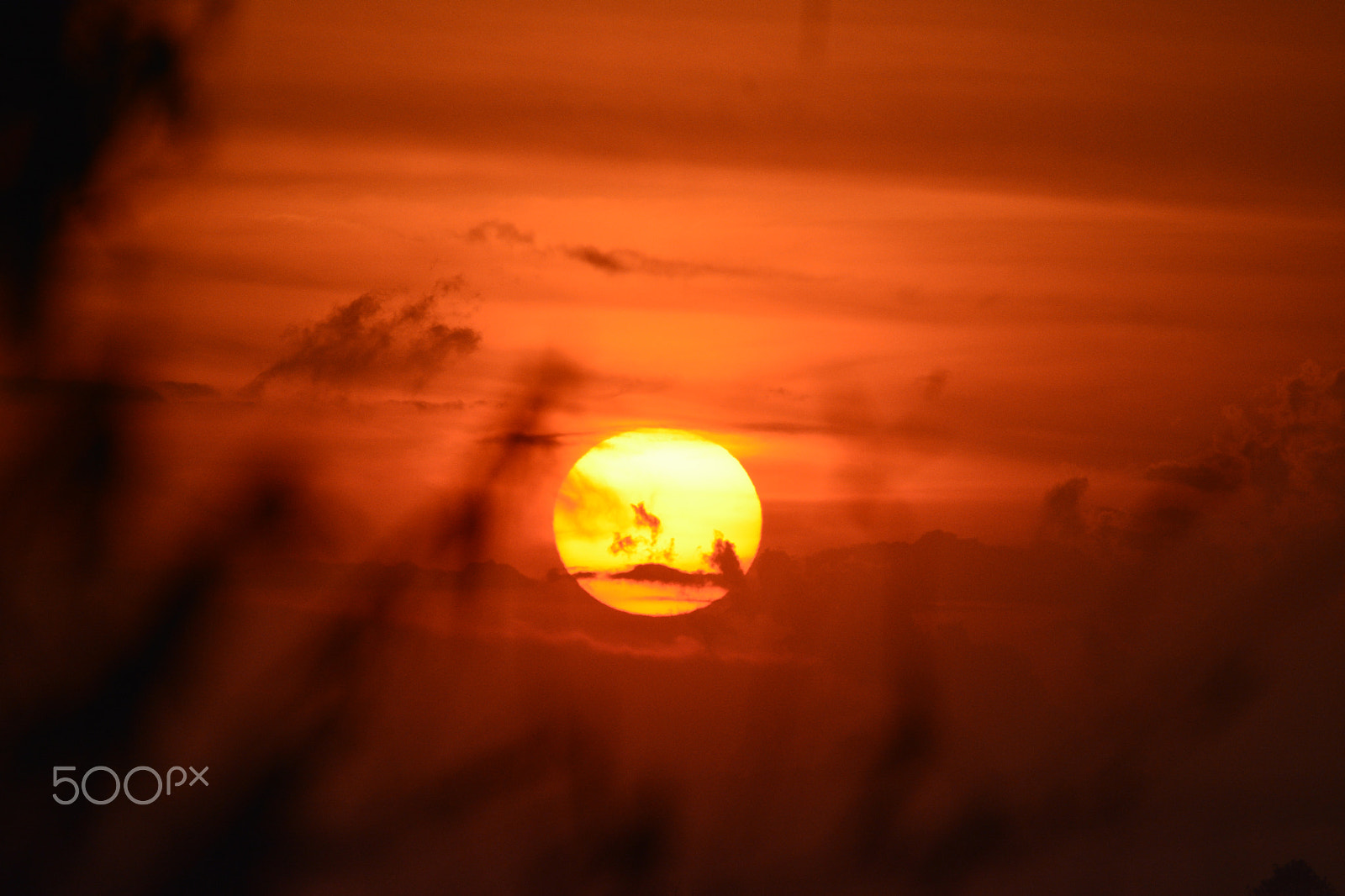 Sigma 120-400mm F4.5-5.6 DG OS HSM sample photo. Sunset photography