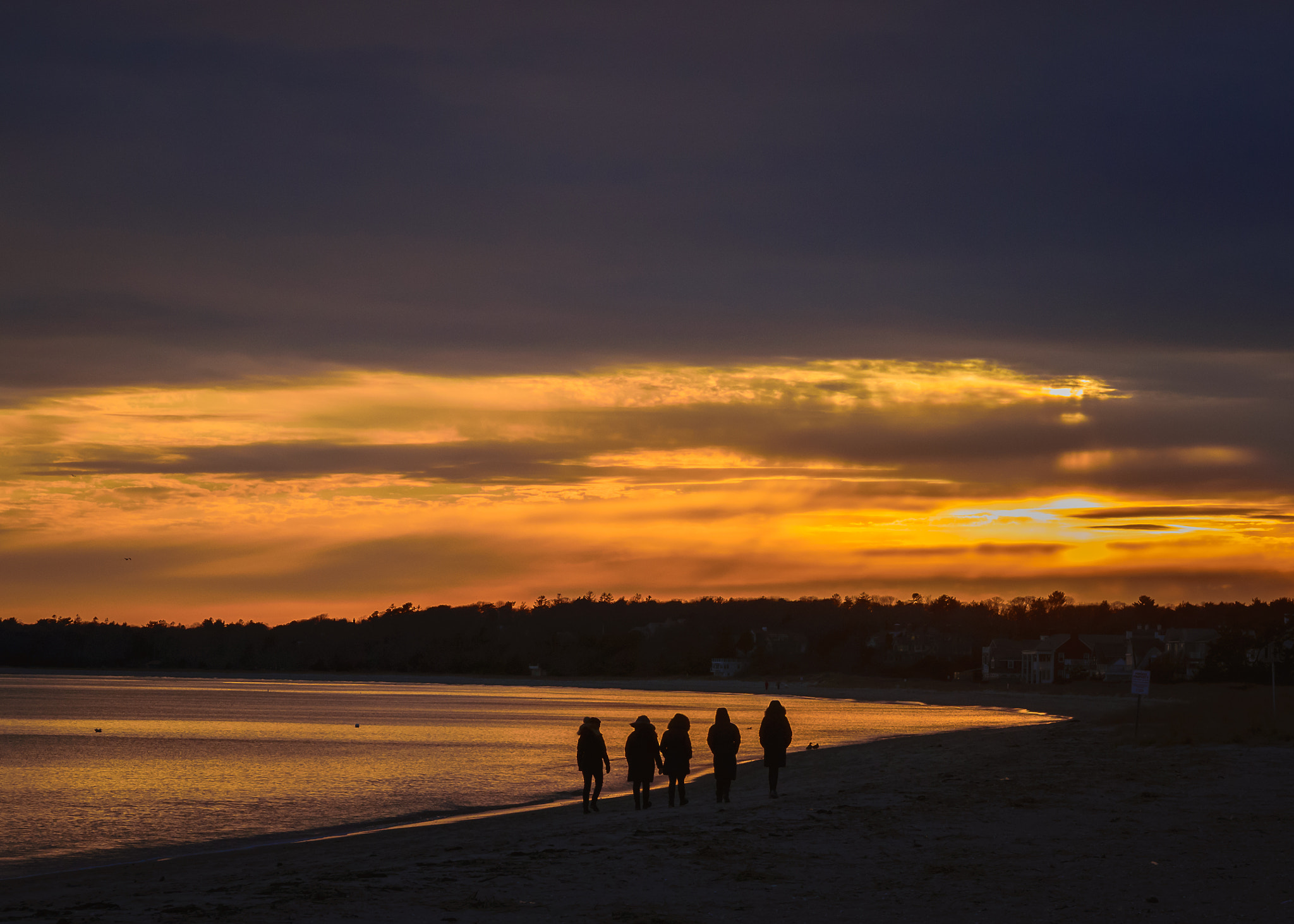 Nikon AF-S Nikkor 28-70mm F2.8 ED-IF sample photo. Craigville beach sunset photography