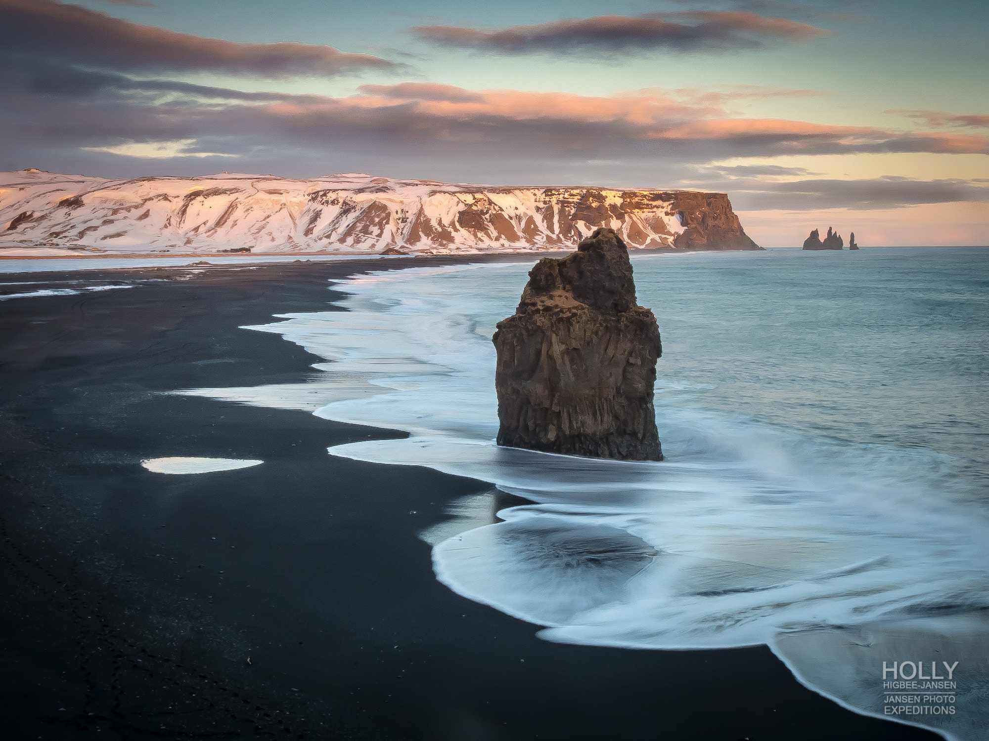 Olympus OM-D E-M5 + OLYMPUS 11-22mm Lens sample photo. Vik, iceland sunset www.jansenphotoexpeditions.com photography