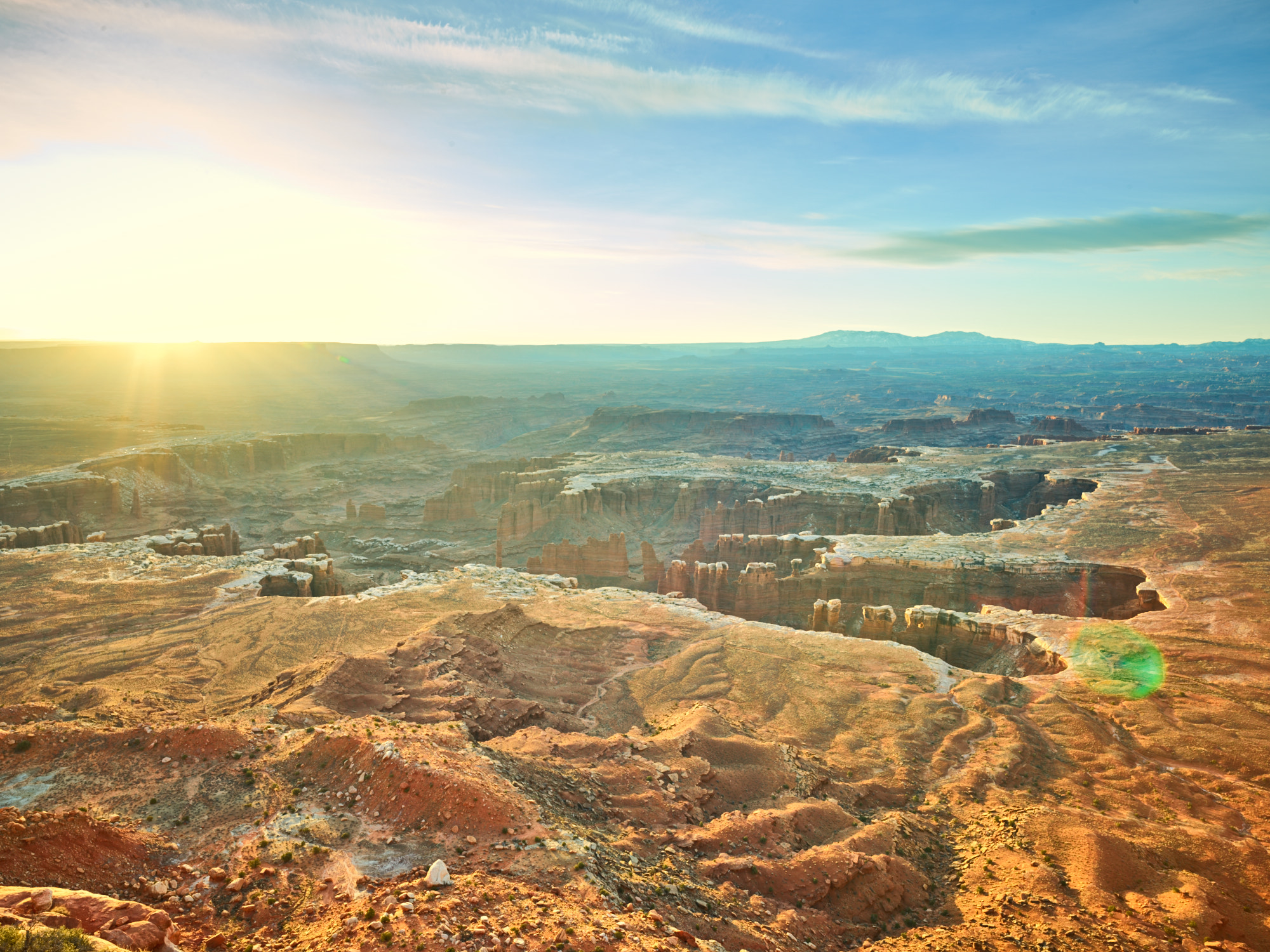 Phase One IQ3 100MP + Schneider LS 35mm f/3.5 sample photo. Sunrise in the canyon photography