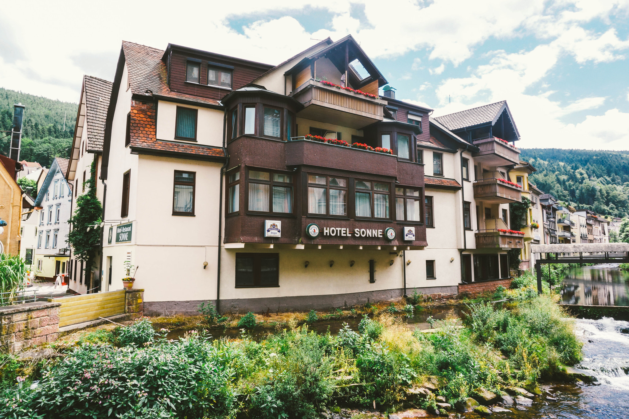 Sony Alpha NEX-7 sample photo. Bad wildbad hotel sonne photography