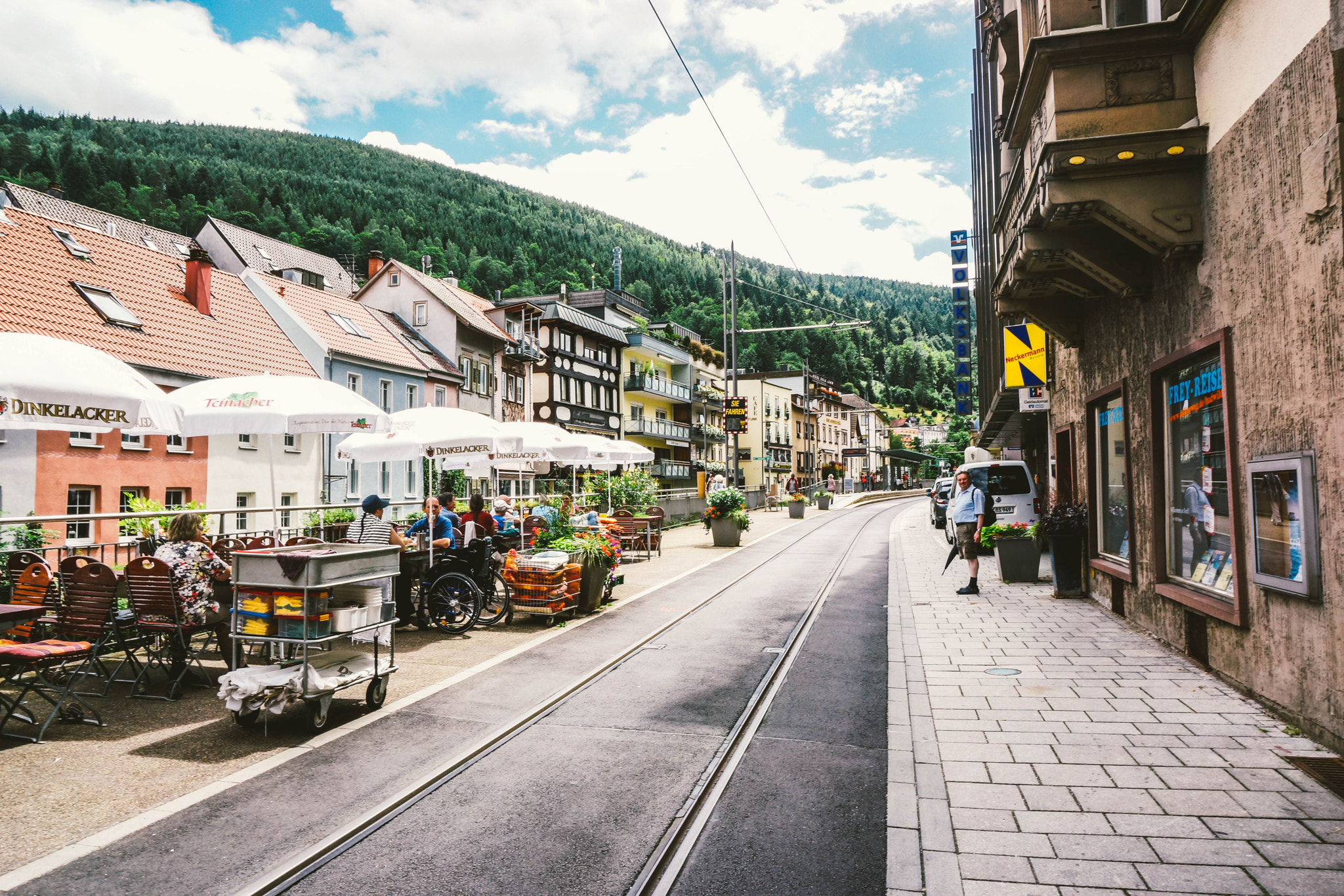 Sony Alpha NEX-7 sample photo. Streets in bad wildbad, germany photography