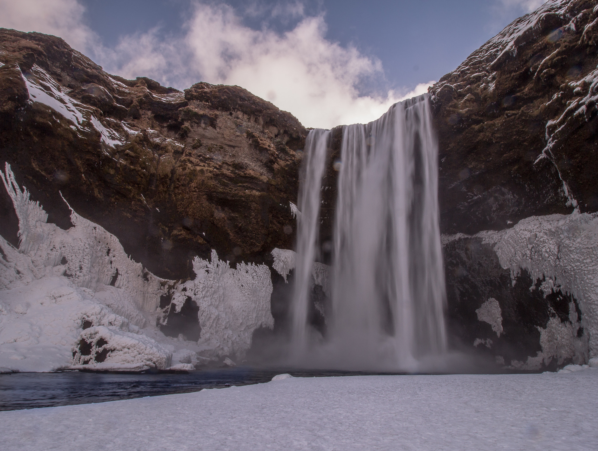 Canon EF-S 10-18mm F4.5–5.6 IS STM sample photo. Skogafoss photography