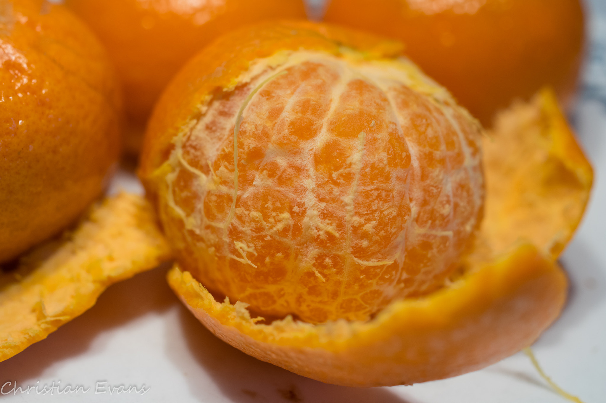 HD Pentax DA 35mm F2.8 Macro Limited sample photo. Undressed tangerine photography